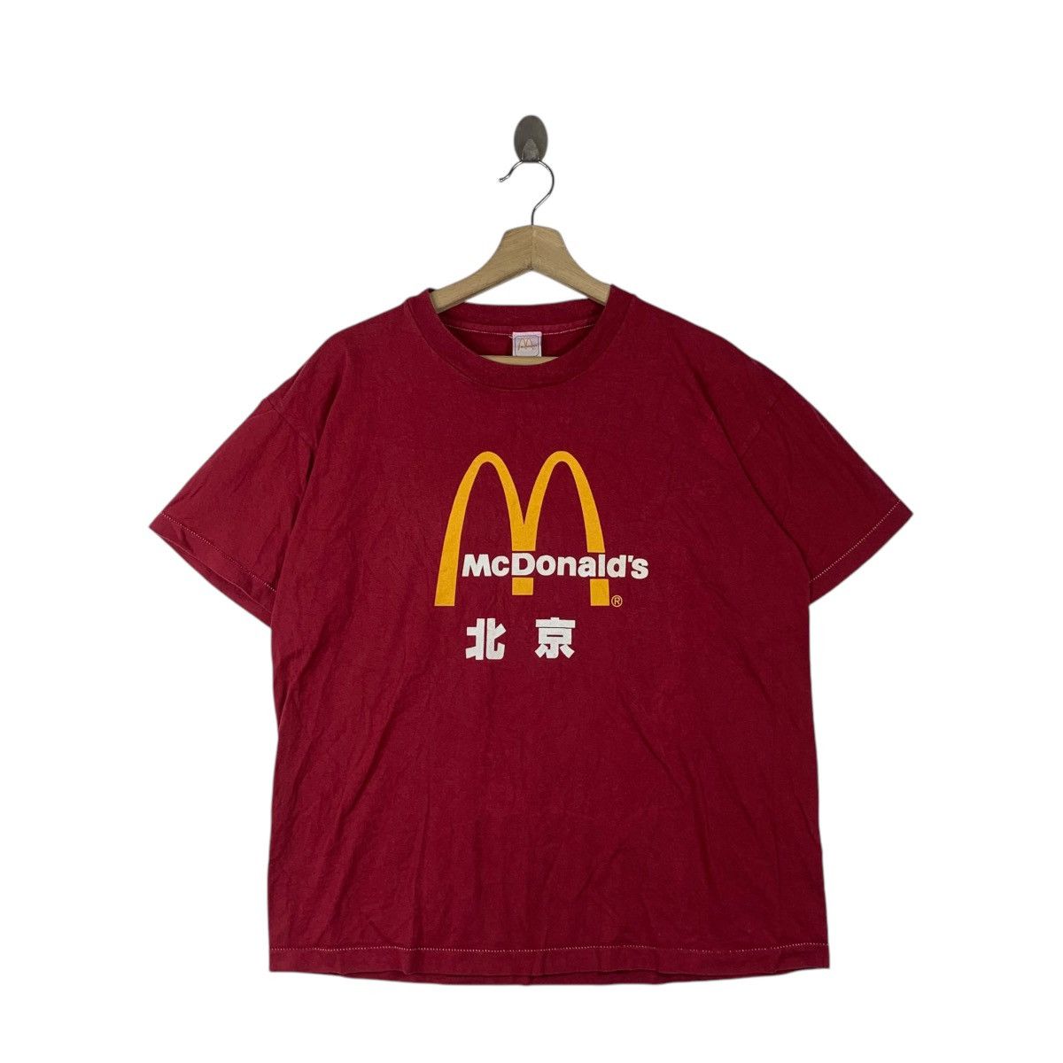 Vintage Vintage 1994 MCDONALDS JAPAN STORE Promo Ads Tee Shirt Top Size US L / EU 52-54 / 3 - 1 Thumbnail