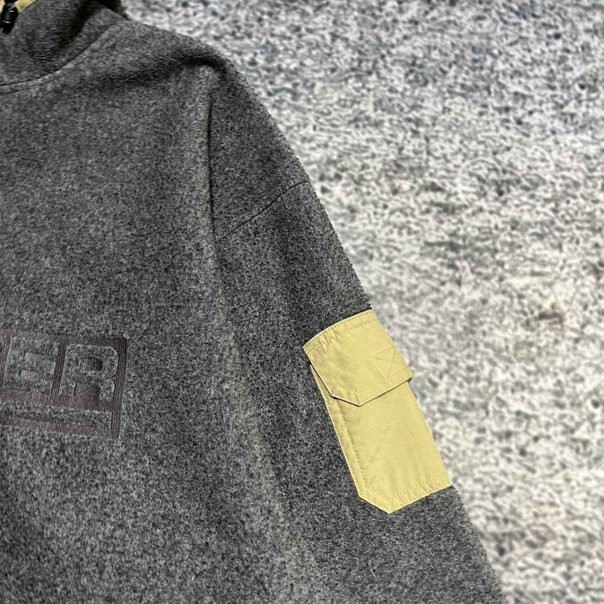 Tommy Hilfiger Vintage Tommy Hilfiger Skater Gray 1/4 Zip Fleece Sweater Size US XL / EU 56 / 4 - 6 Thumbnail