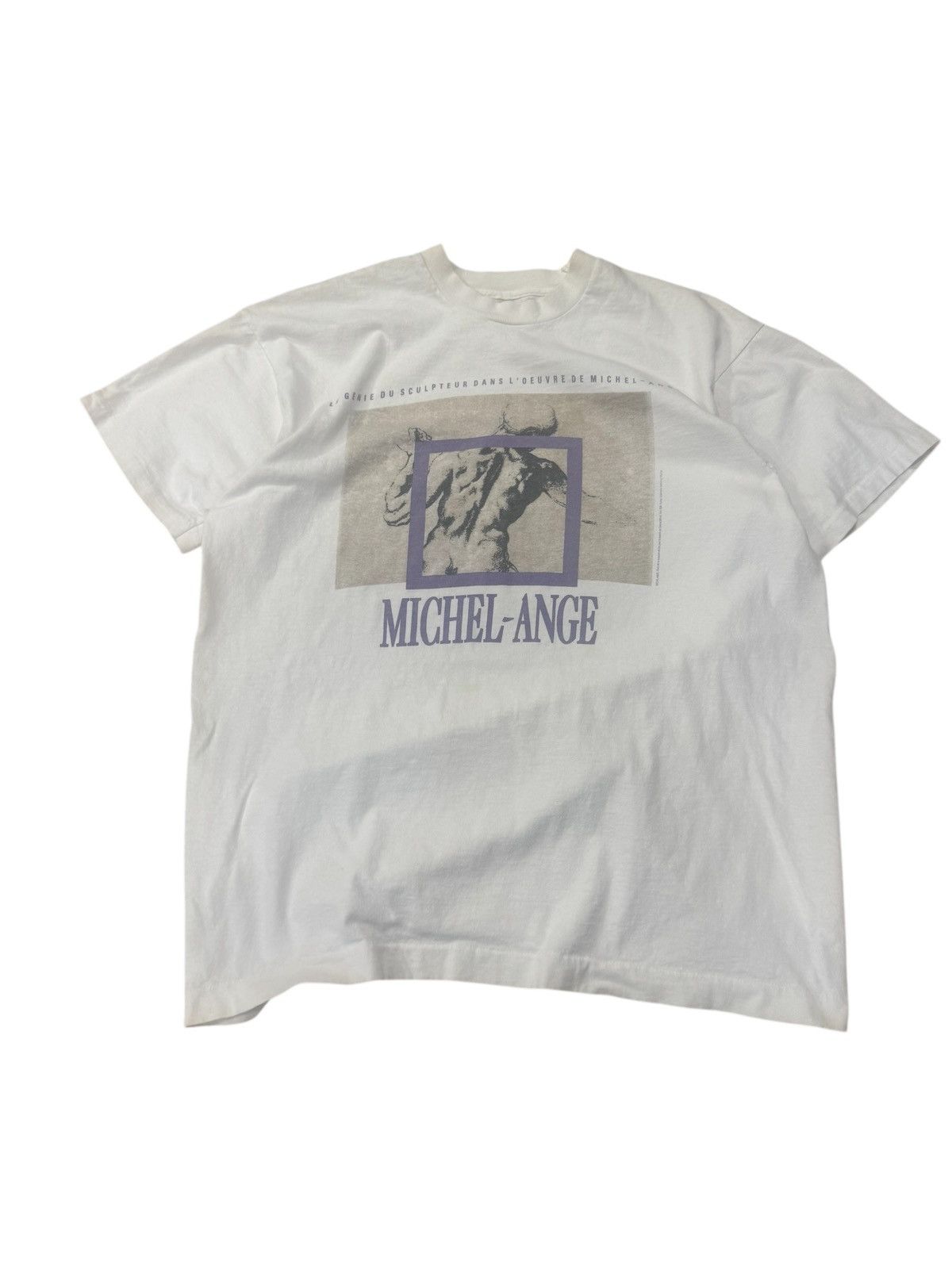 Other Vintage Art Tee Michel Ange Montréal Muséum Size US XL / EU 56 / 4 - 2 Thumbnail