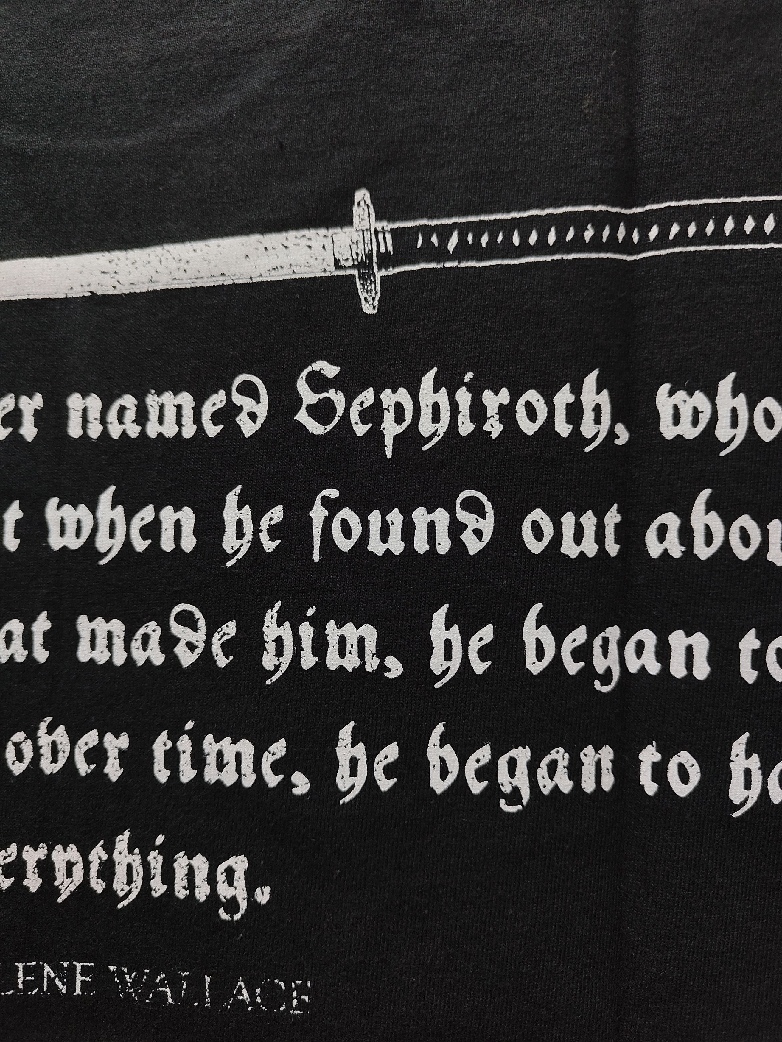 Playstation Sephiroth Final Fantasy VII T-shirt Size US XL / EU 56 / 4 - 7 Thumbnail