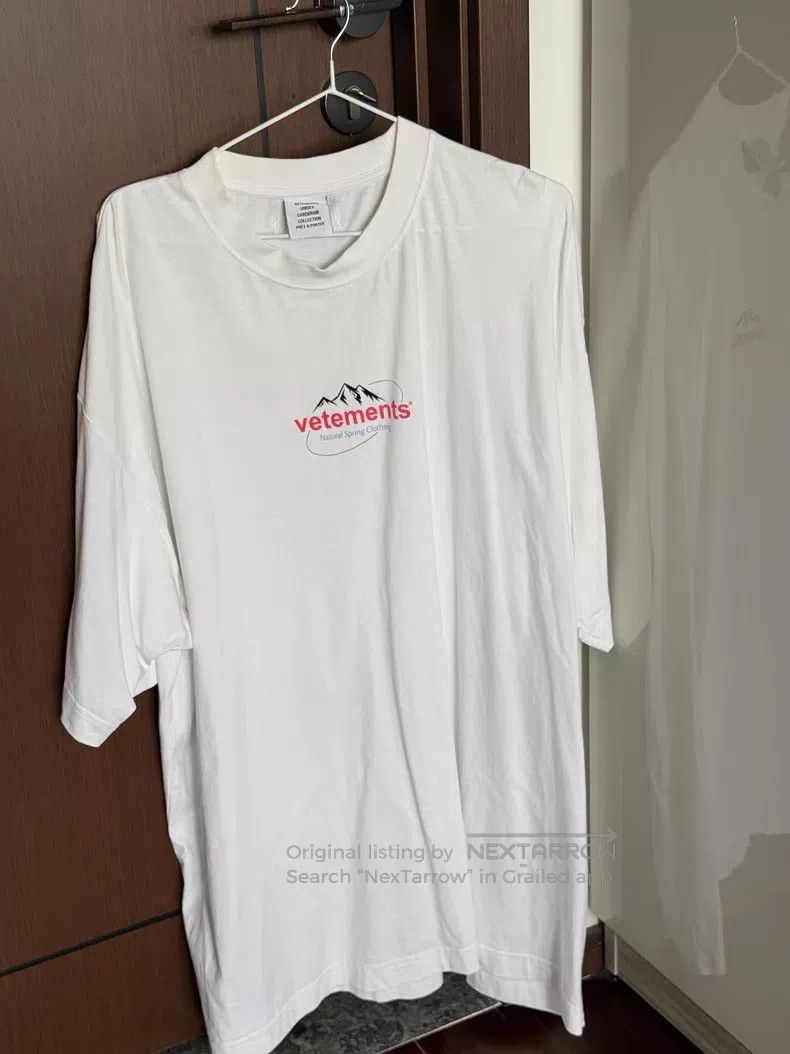 Vetements VETEMENTS Logo Short Sleeve Parody Size US S / EU 44-46 / 1 - 1 Thumbnail