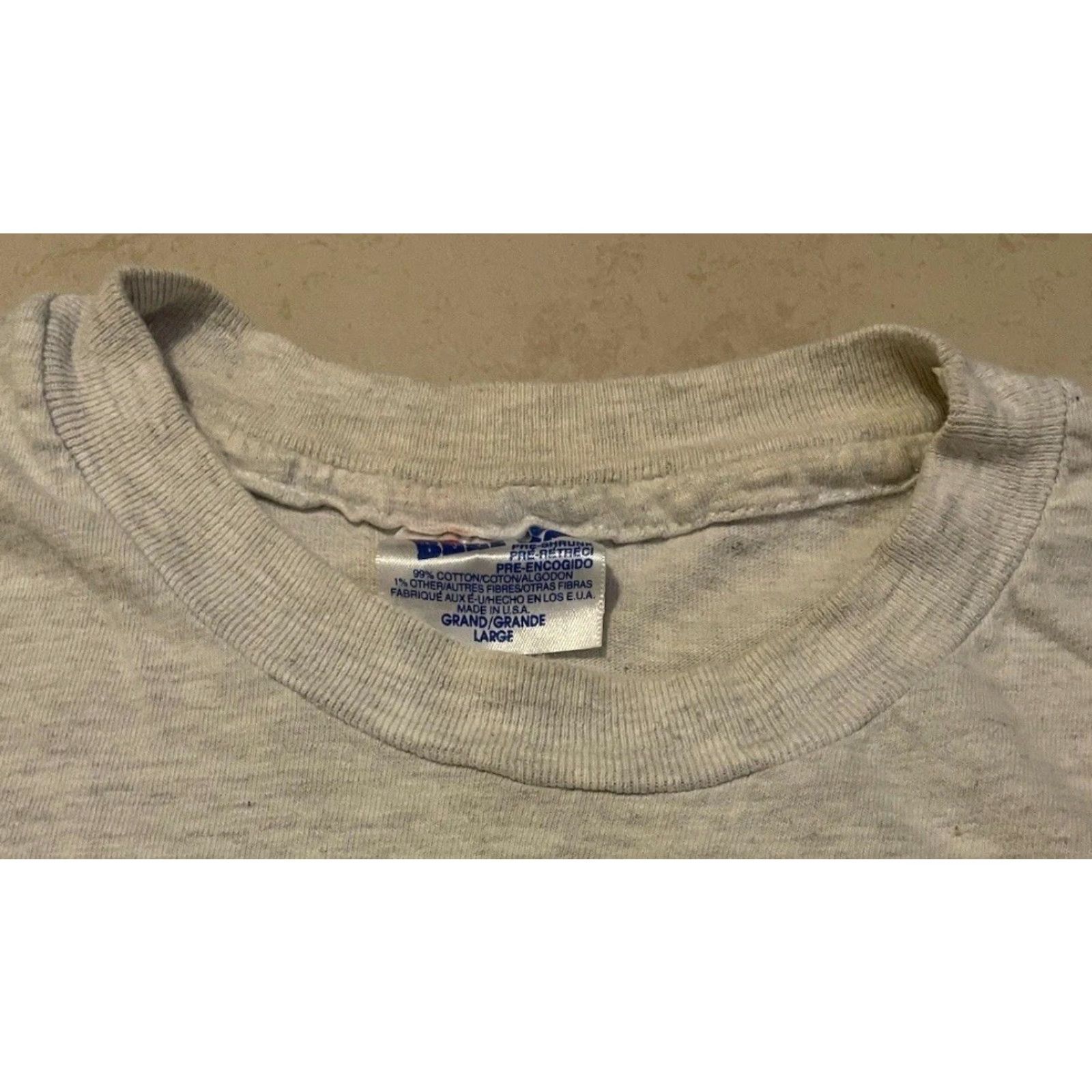 Vintage Vtg 90s Salt River Whitewater Rafting Faded Shirt M Arizona Beach Surf Grunge Shirt Mens Gray Size US M / EU 48-50 / 2 - 5 Thumbnail