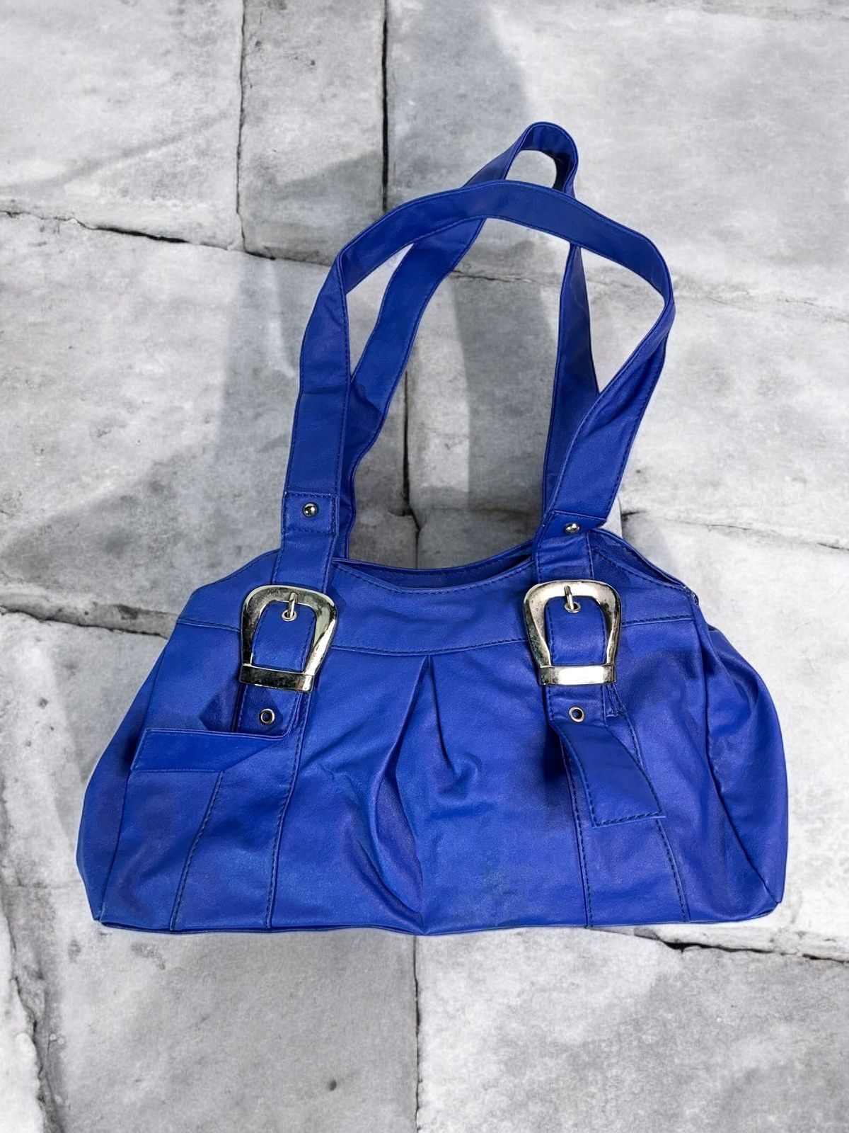 Japanese Brand Vintage blue shoulder handle bag y2k japanese swag coquette Size ONE SIZE - 1 Thumbnail