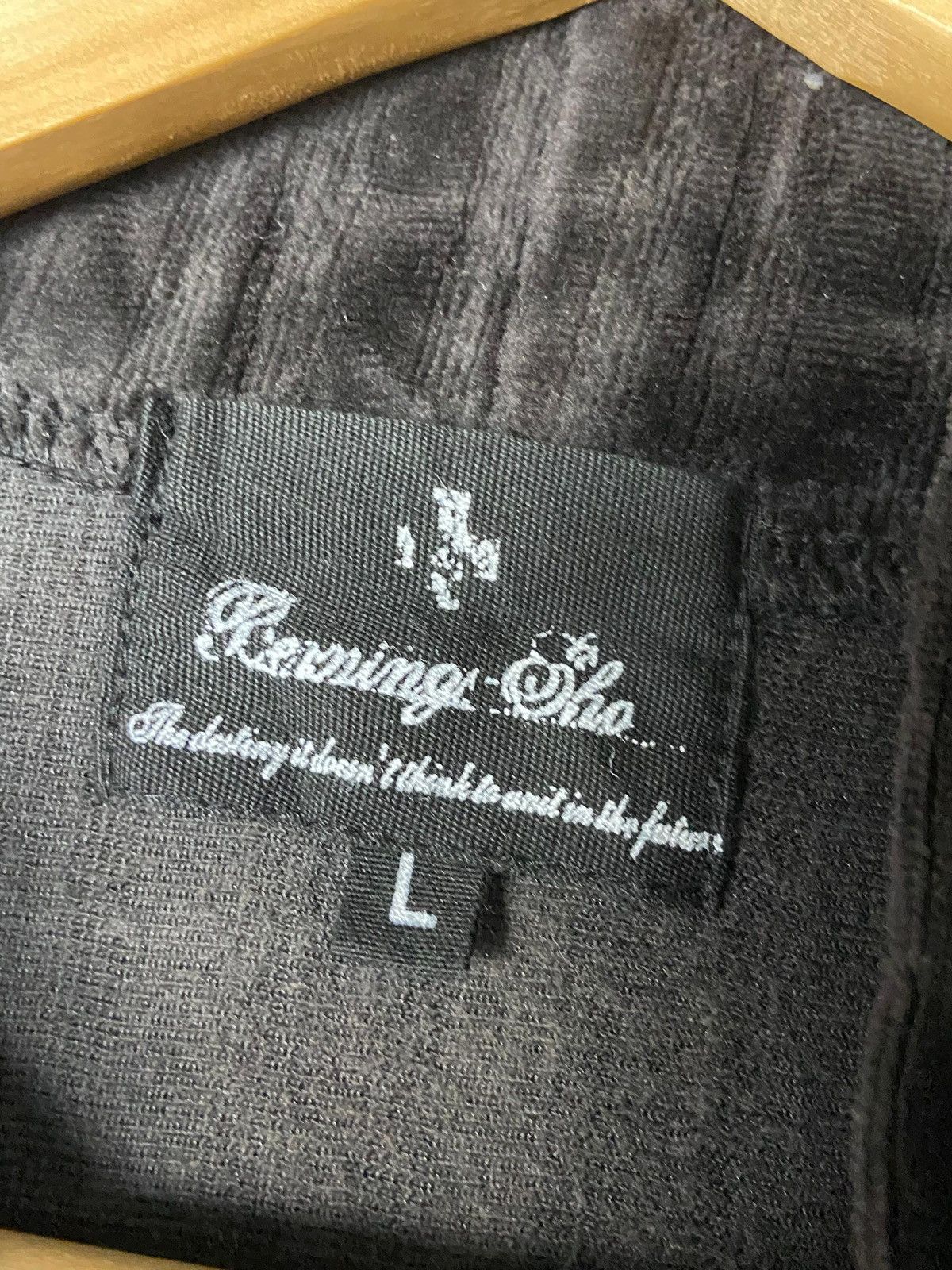 BERNINGS SHO Bernings Sho Grunge Velvet Full Zip Hoodie Jacket (152) Size US L / EU 52-54 / 3 - 10 Thumbnail