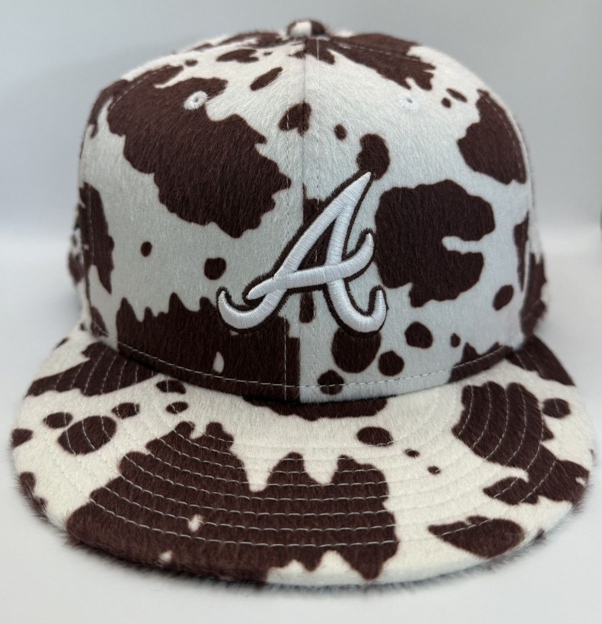 New Era Size 7 7/8 - Hat Club Exclusive Atlanta Braves Cattle Pack Size ONE SIZE - 2 Thumbnail