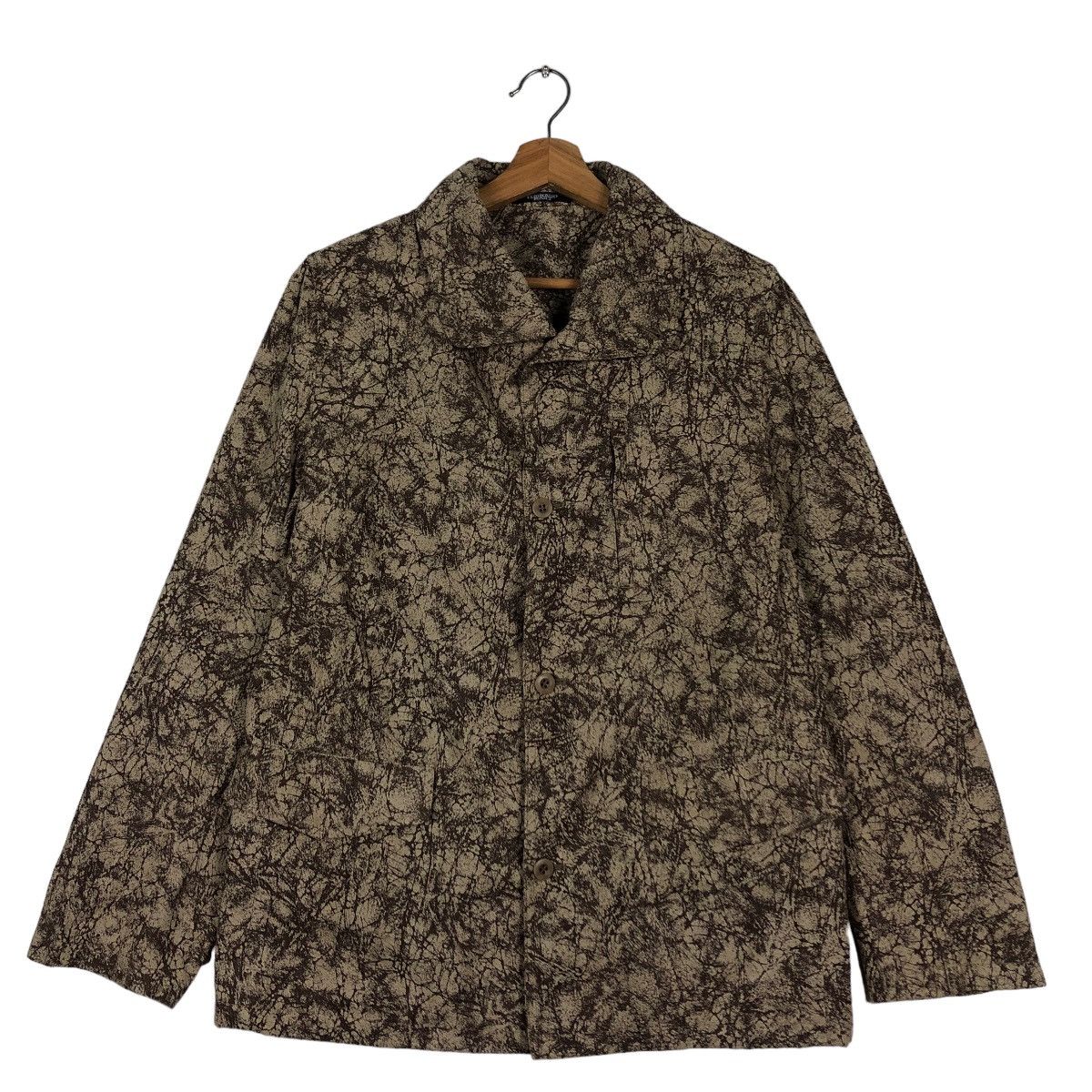 Japanese Brand 🔥Vintage Biker Jacket Tornado Mart Rare Design Camouflage Size US L / EU 52-54 / 3 - 1 Thumbnail