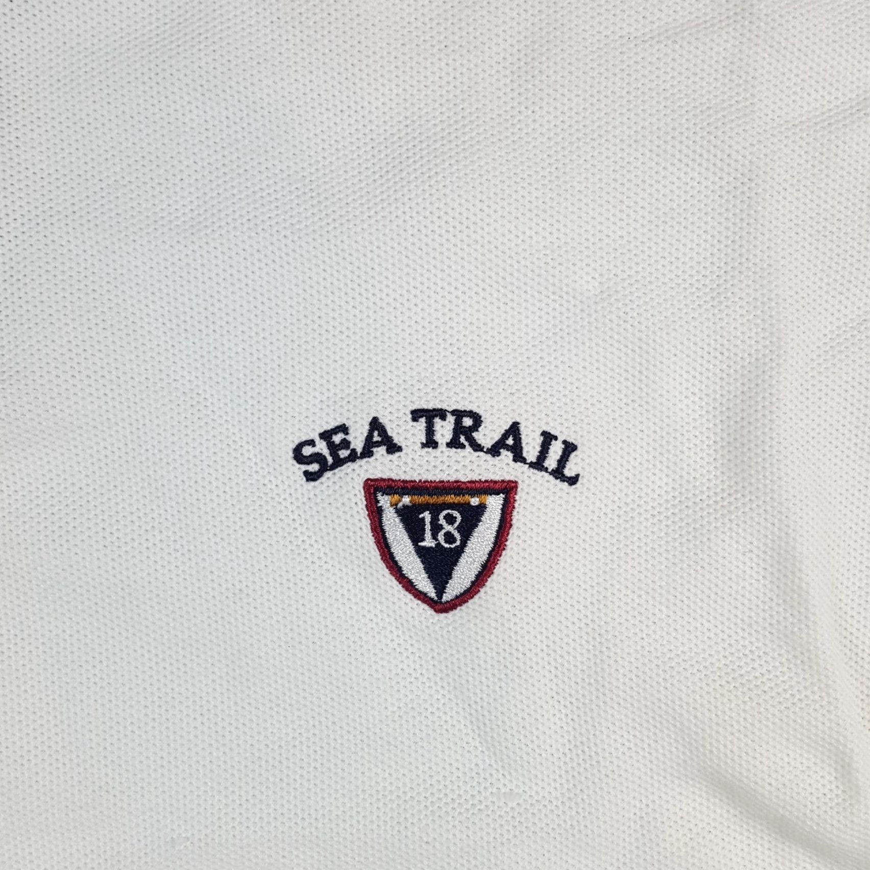 Vintage VINTAGE Sea Trail Polo Shirt Golf Club Men’s Size M White 90s Preppy Casual Workwear Shirt Polo Men Size US M / EU 48-50 / 2 - 3 Thumbnail