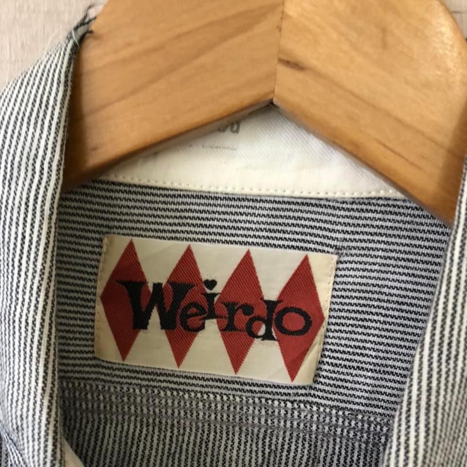 Japanese Brand Weirdo hickory stripe shirt Size US L / EU 52-54 / 3 - 5 Thumbnail
