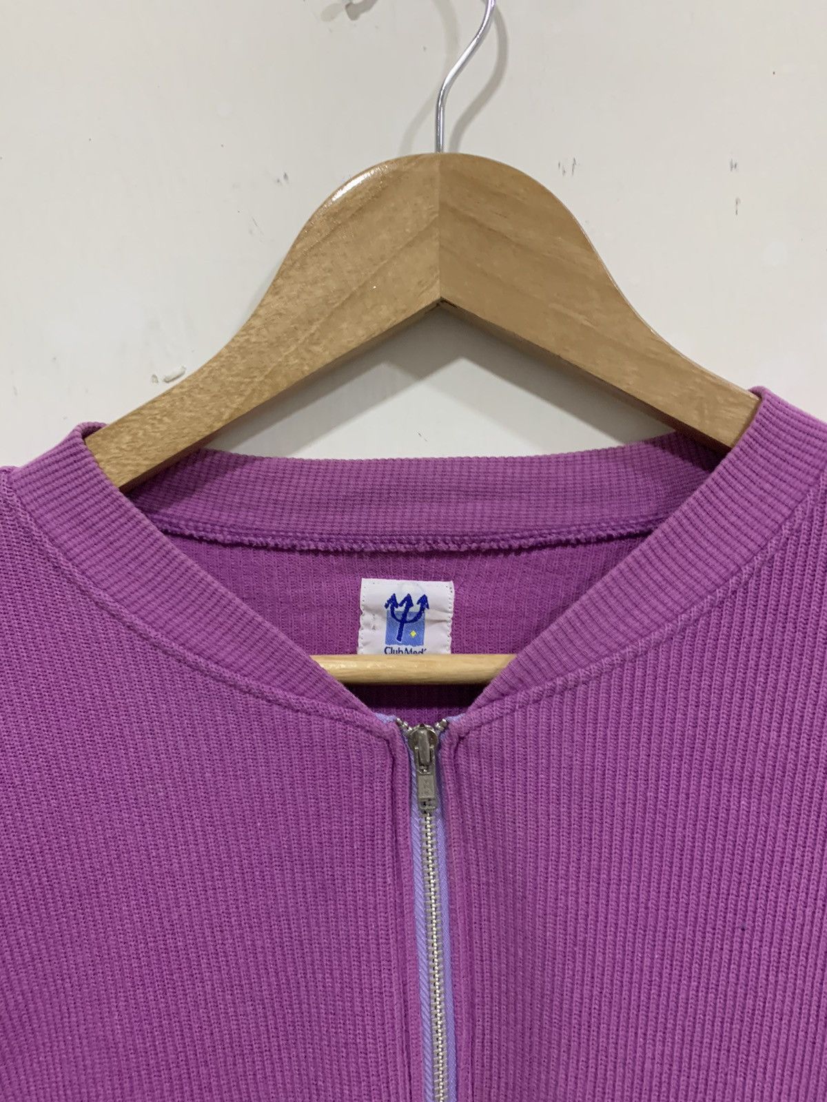 Vintage Vintage Club Med Zip-Up Sweater Size US M / EU 48-50 / 2 - 8 Thumbnail