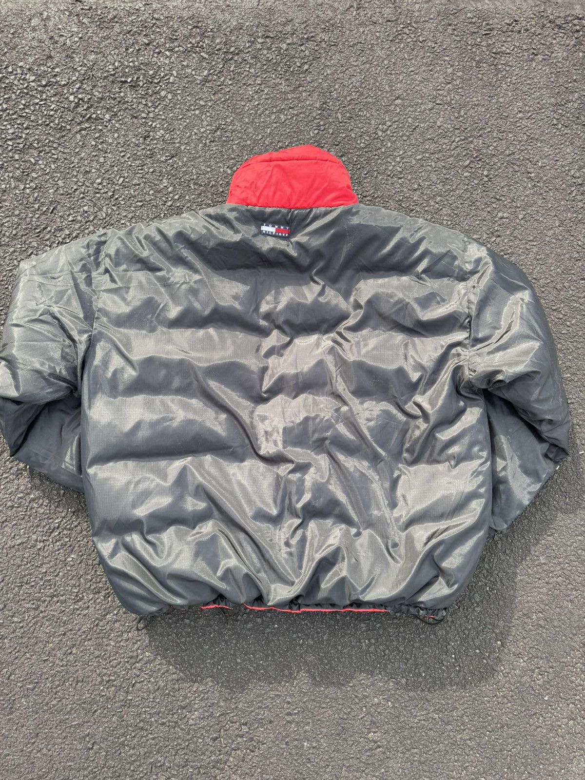 Tommy Hilfiger × Vintage Tommy Hilfiger 90’s Hip Hop Rap Puffer Bubble Jacket Coat Size US XL / EU 56 / 4 - 10 Thumbnail