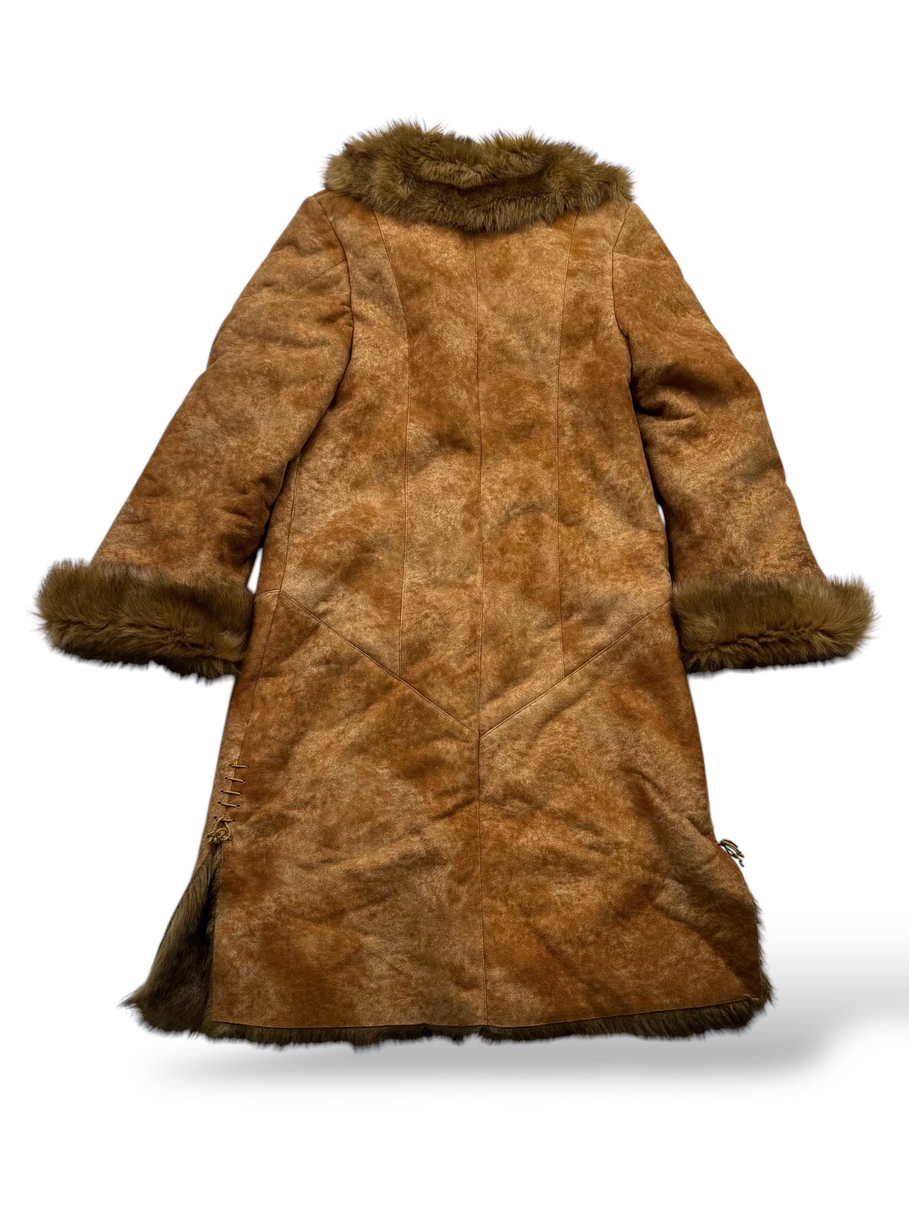 Vintage Vintage Faux Sheepskin Coat W92(V9) Size M / US 6-8 / IT 42-44 - 4 Thumbnail