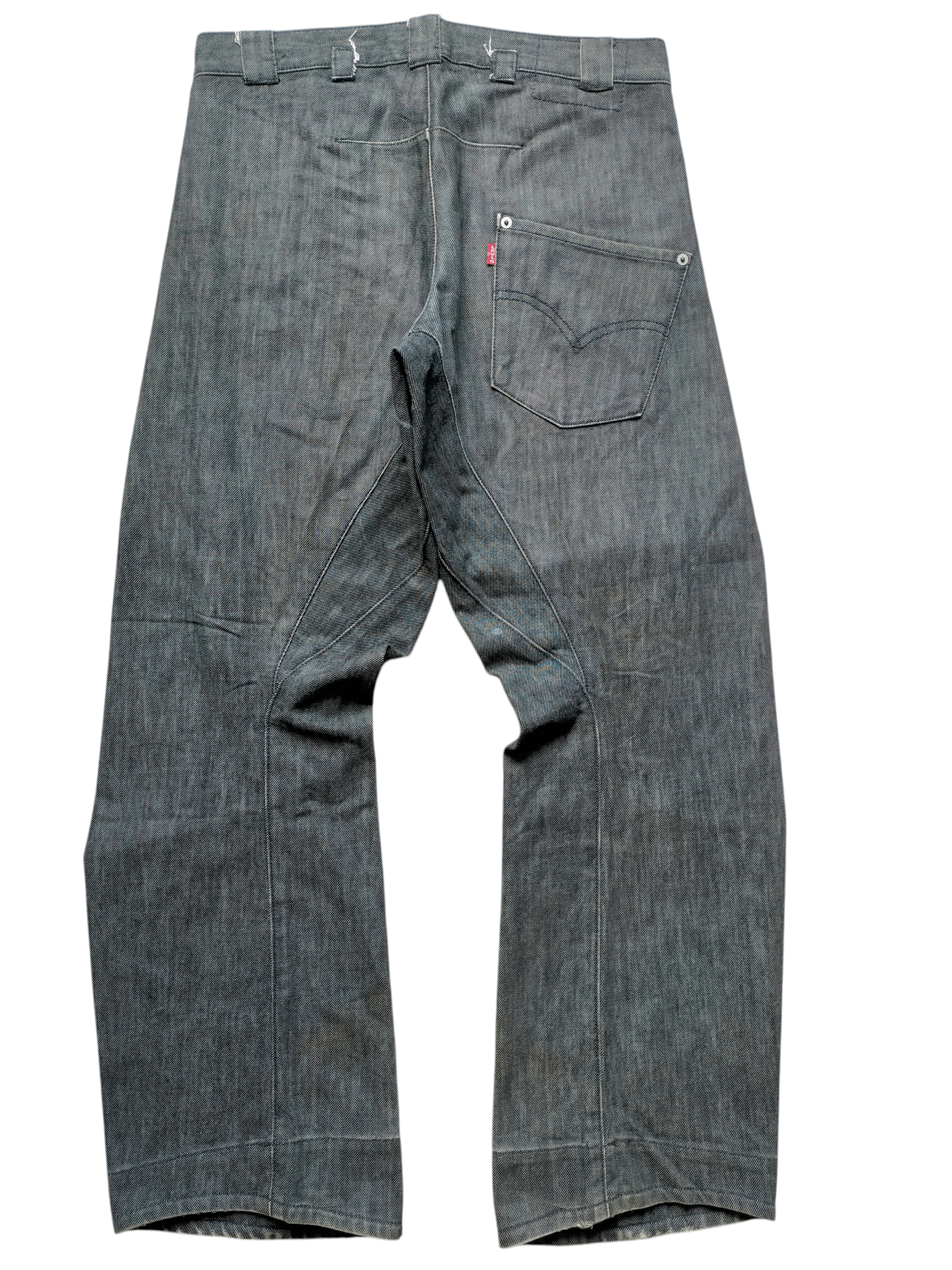 Levi's Vintage 1992 Levis Engineered Jeans Black Rusty Denim pants Size US 30 / EU 46 - 1 Thumbnail