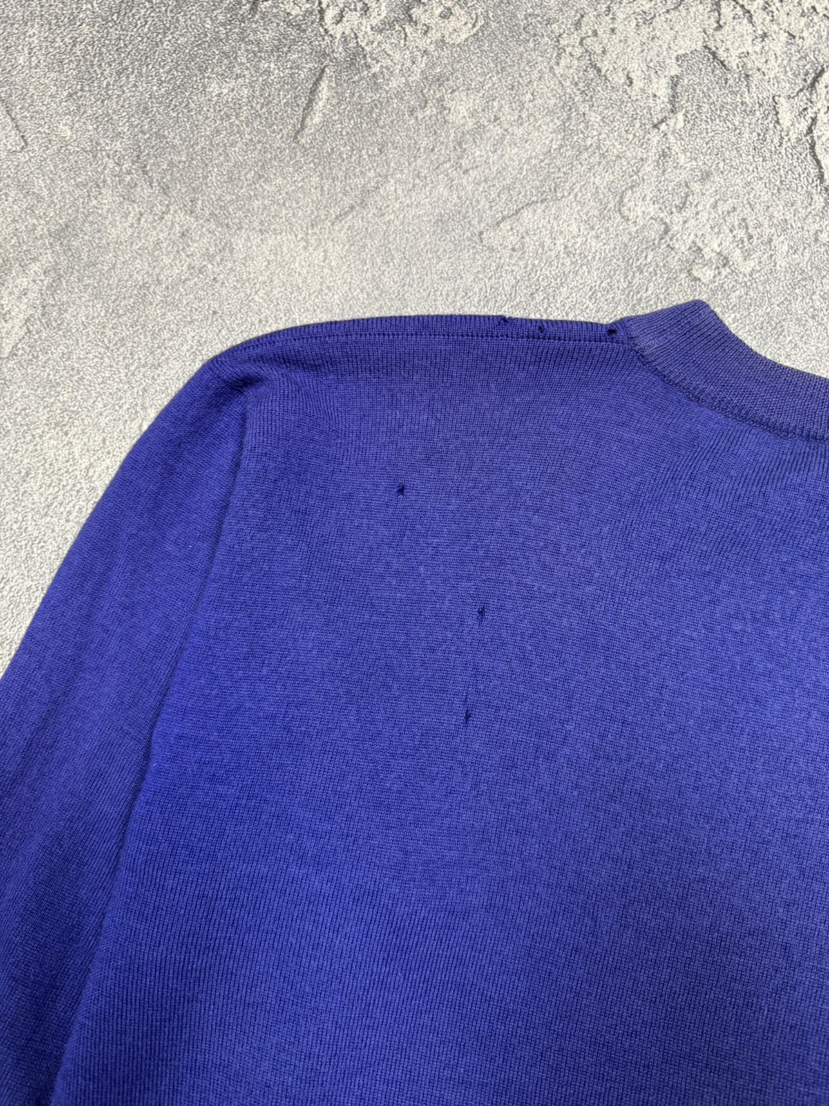 Jil Sander Distressed Wool Jil Sander Sweater Made In Italy Size XL / US 12-14 / IT 48-50 - 10 Thumbnail