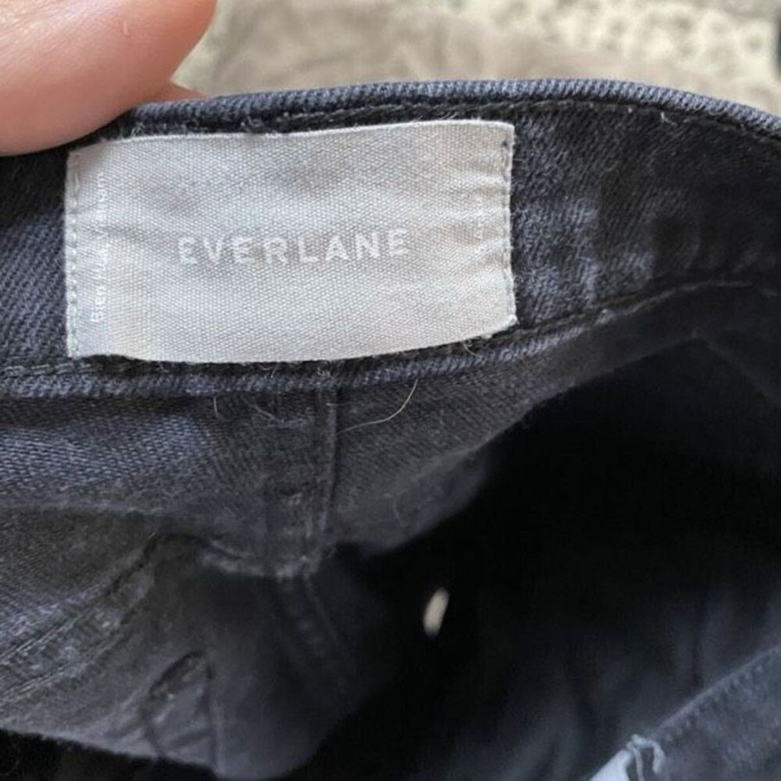 Everlane Everlane Black Ankle-Length Skinny Jeans | Sz 26 Size 26" / US 2 / IT 38 - 4 Thumbnail
