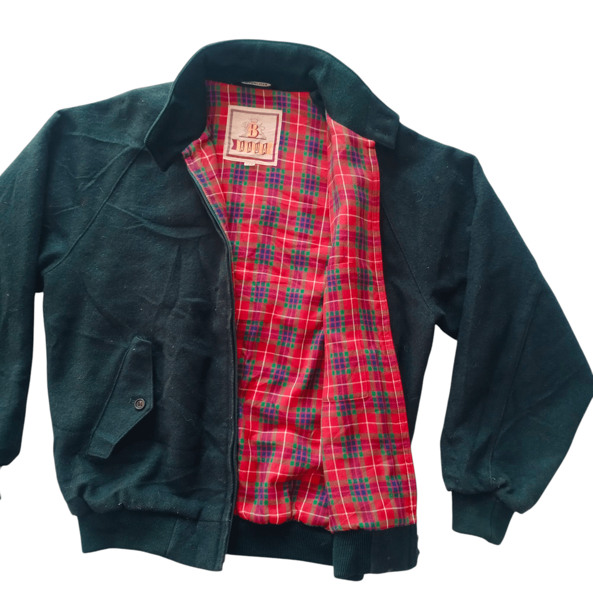 Baracuta BARACUTA G9 Vintage jacket tartan dark green size 38 Size US M / EU 48-50 / 2 - 1 Thumbnail