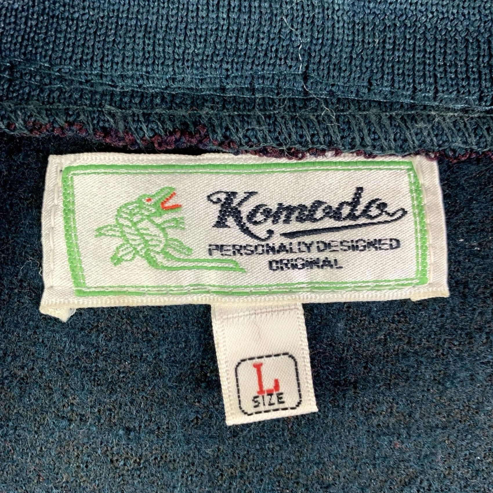 Vintage VINTAGE Komodo Cardigan Sweater Mens Large Green 100% Wool Lagenlook V-Neck Men’s Size L Size US L / EU 52-54 / 3 - 2 Thumbnail