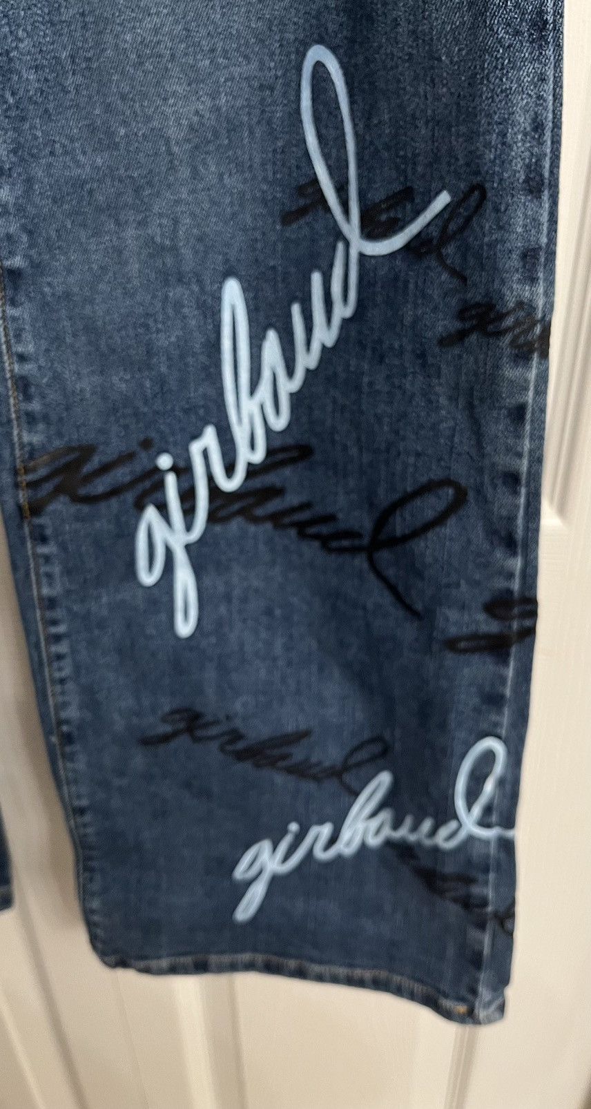 Marithe + Francois Girbaud Marithe + Francois Girbaud Dark Wash Jeans Size 36 Size 36" / US 14 / IT 50 - 2 Thumbnail