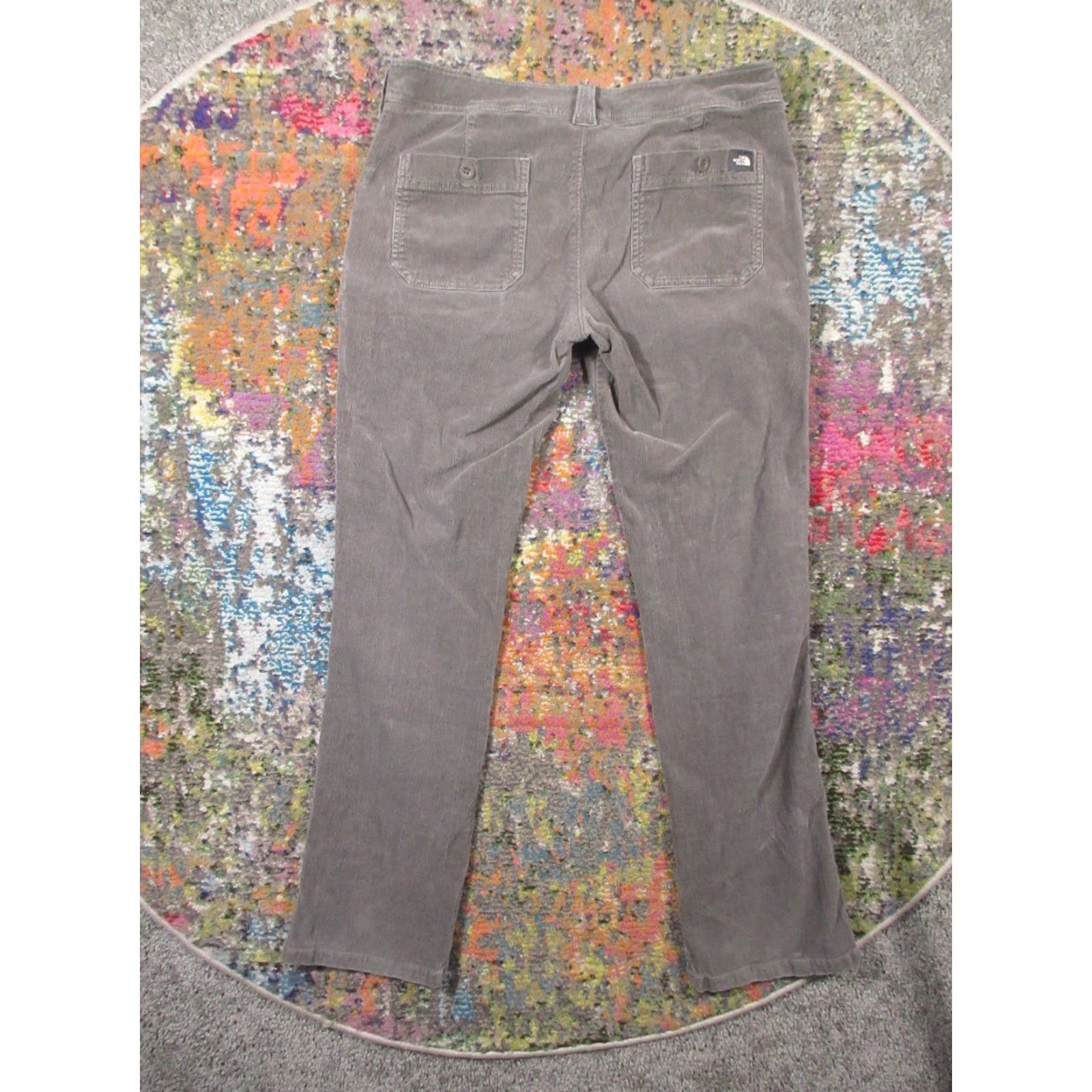 The North Face The North Face Pants Corduroy Women’s 8 Gray Low Rise Hiking Stretch 30x30 Size 30" / US 8 / IT 44 - 2 Thumbnail