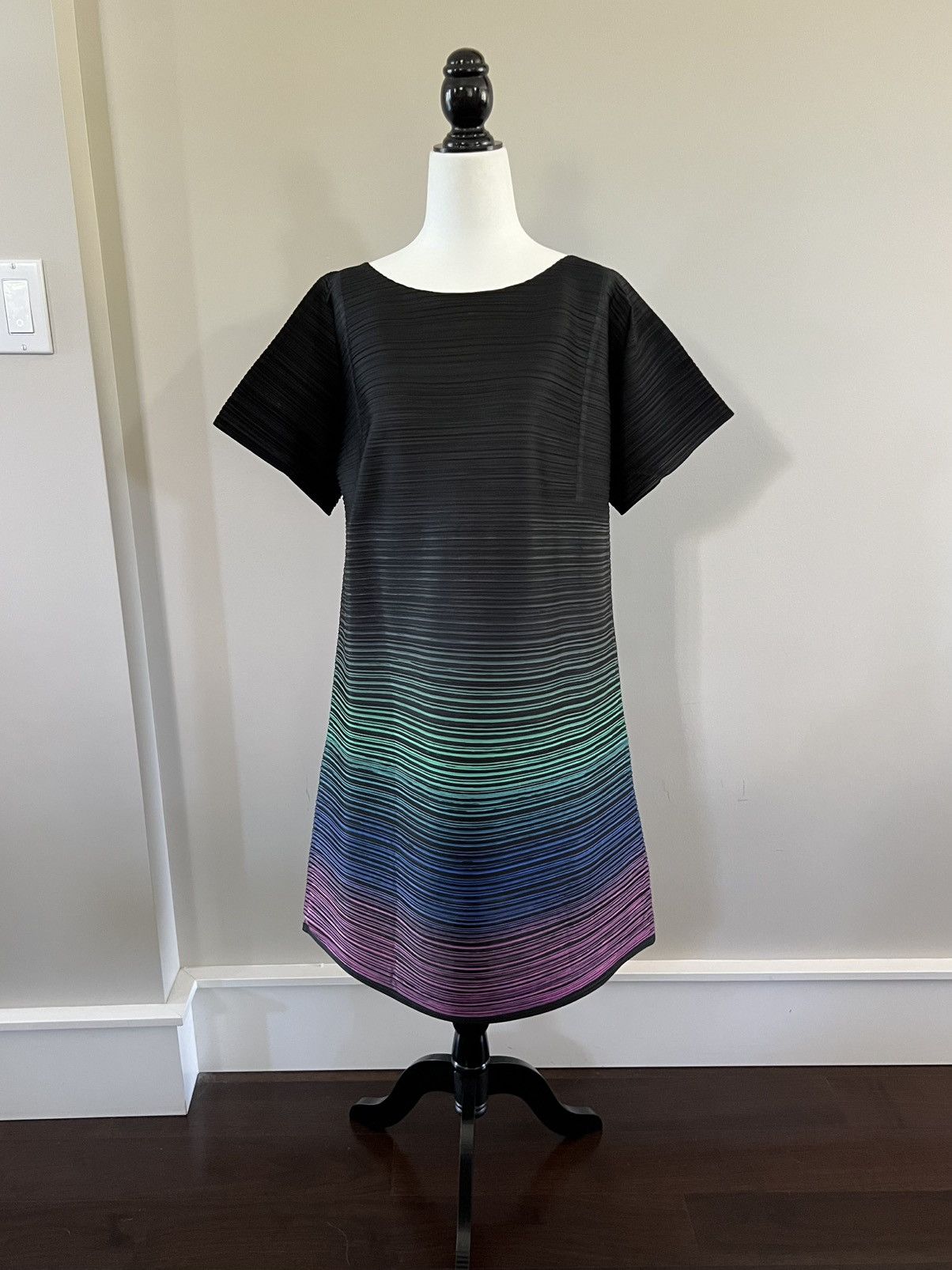 Pleats Please Issey Miyake Issey Miyake Pleats Please Gradient Dress - JP3 Size L / US 10 / IT 46 - 1 Thumbnail