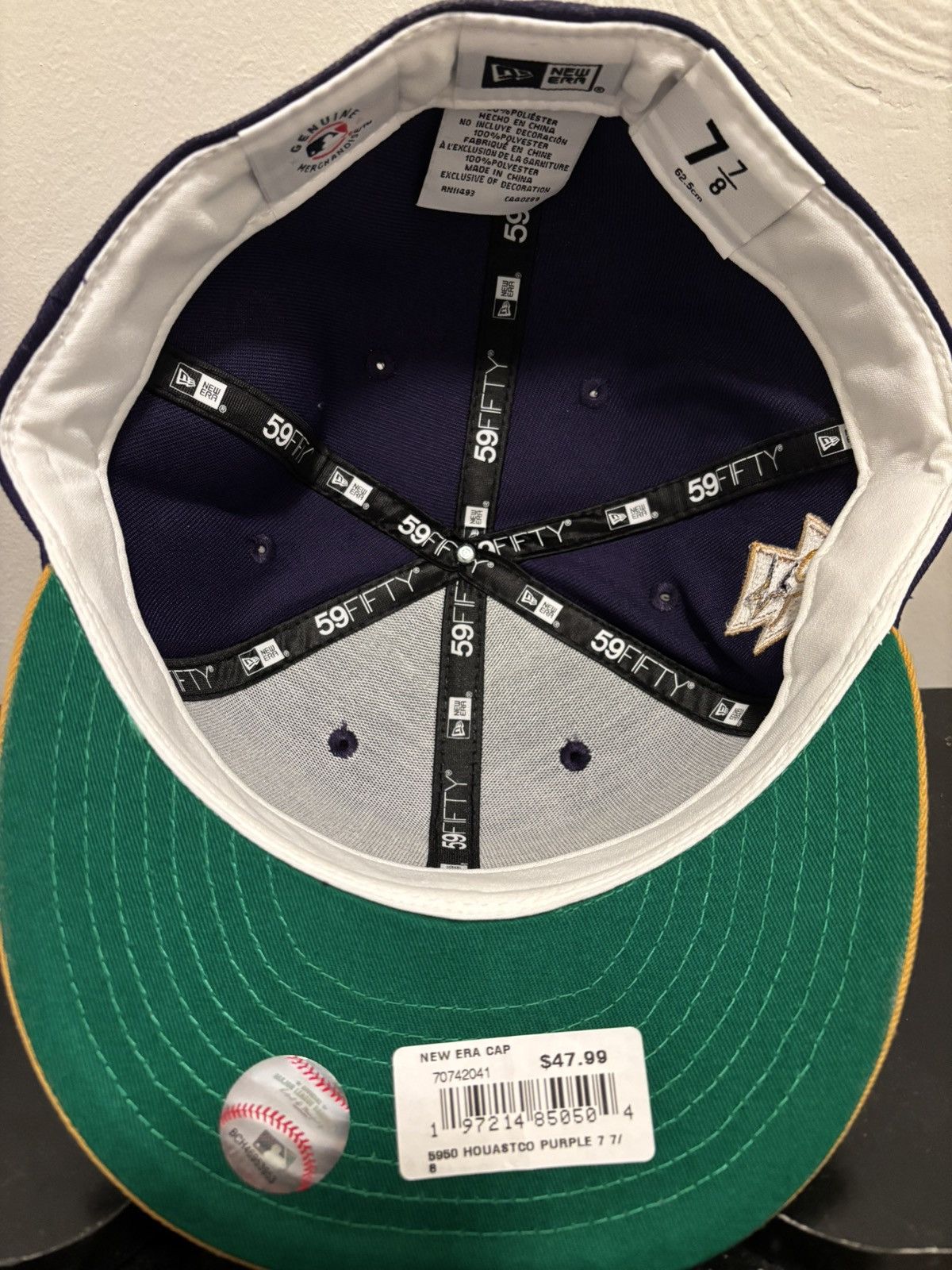 MLB × New Era Houston Astros 35th Anniversary 59FIFTY Fitted Men's Hat Size ONE SIZE - 6 Thumbnail
