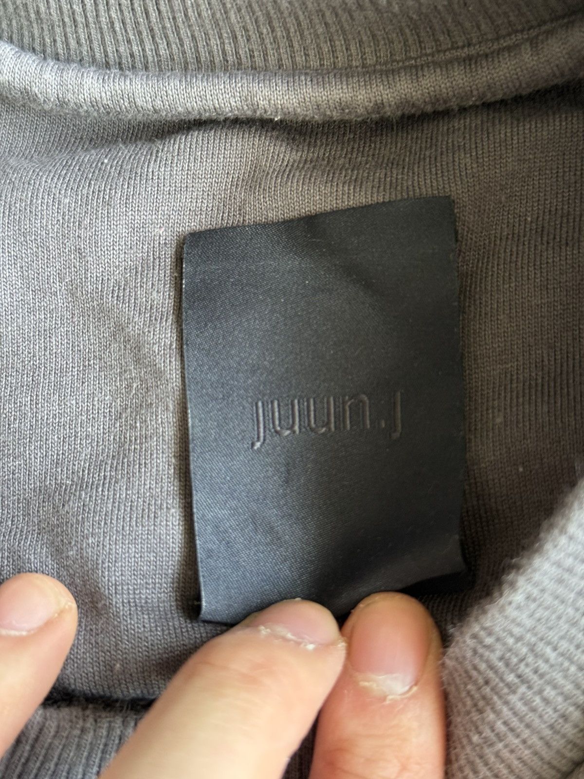 Juun.J Juunj grey sweatshirt Size US S / EU 44-46 / 1 - 3 Thumbnail