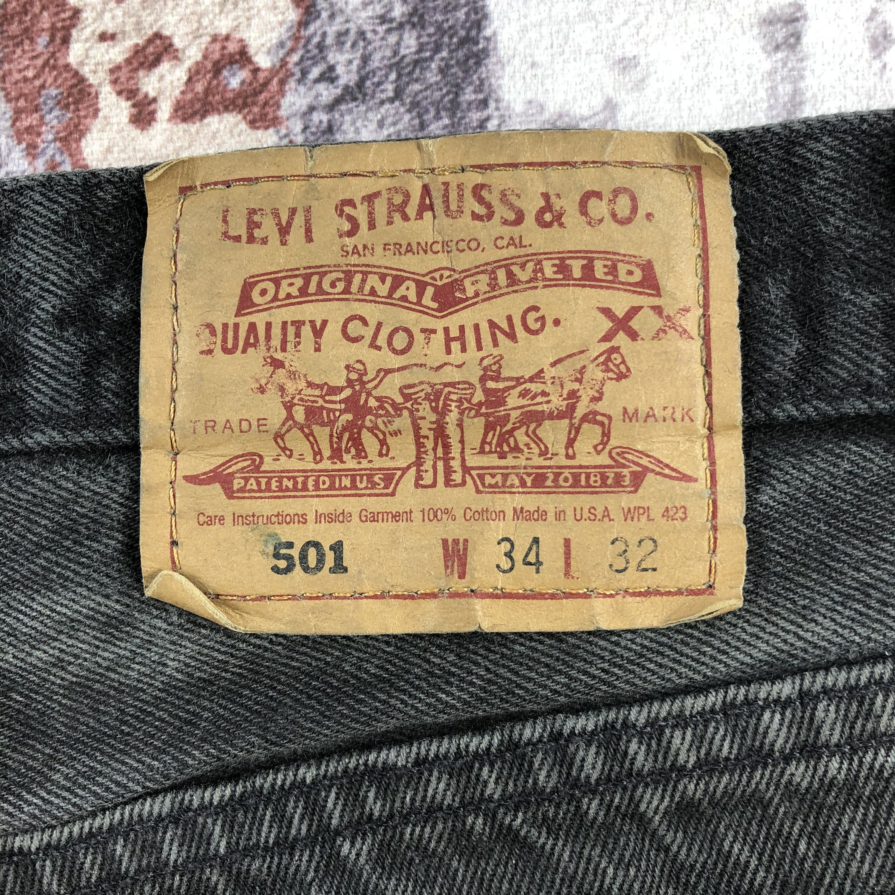Levi's × Vintage Vintage 90s Levis 501 Earth Tone Jeans-JM2297 Size US 33 - 8 Thumbnail