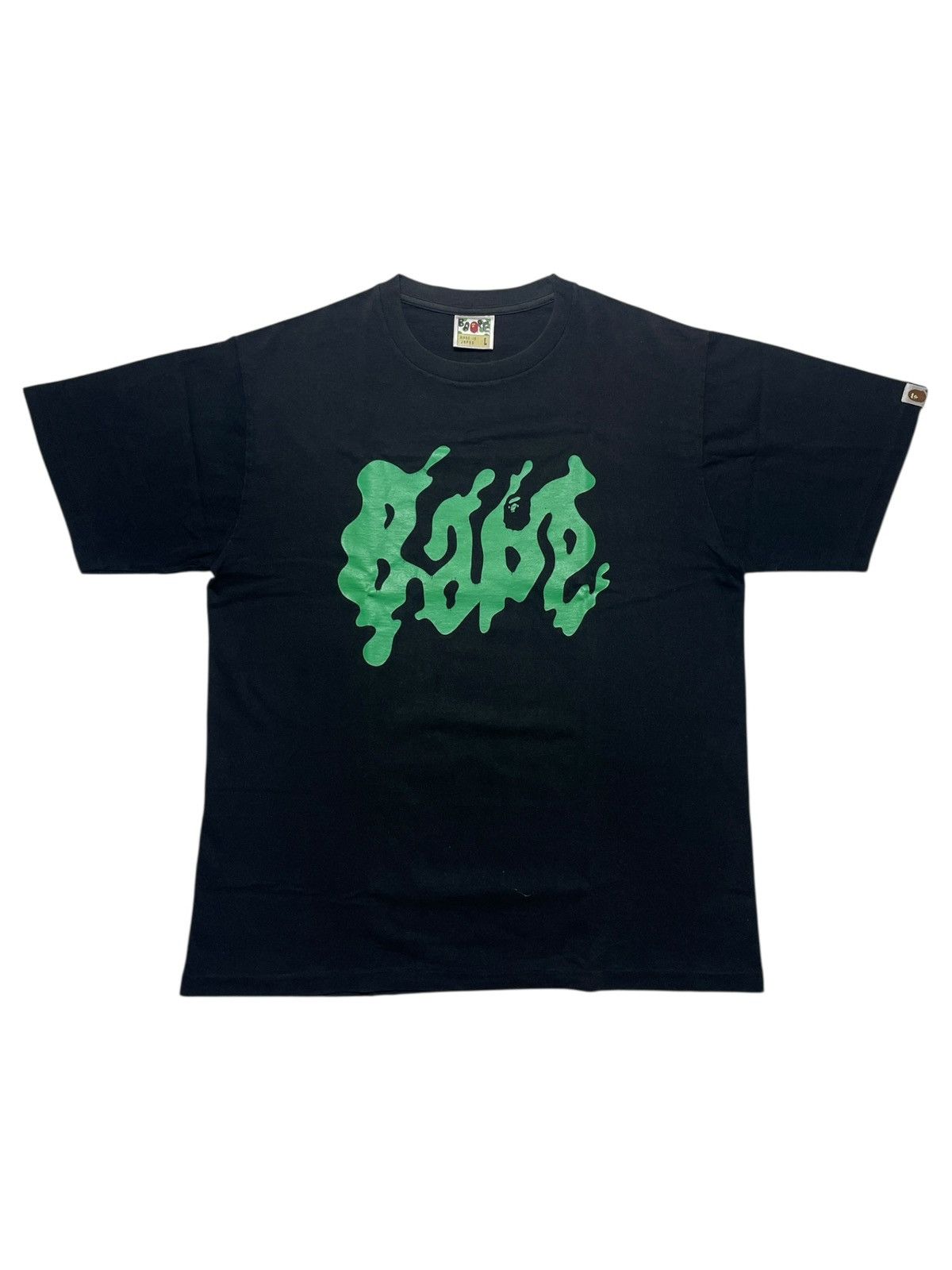 Bape Bape Drip Logo Faded Tshirt Size US L / EU 52-54 / 3 - 1 Thumbnail