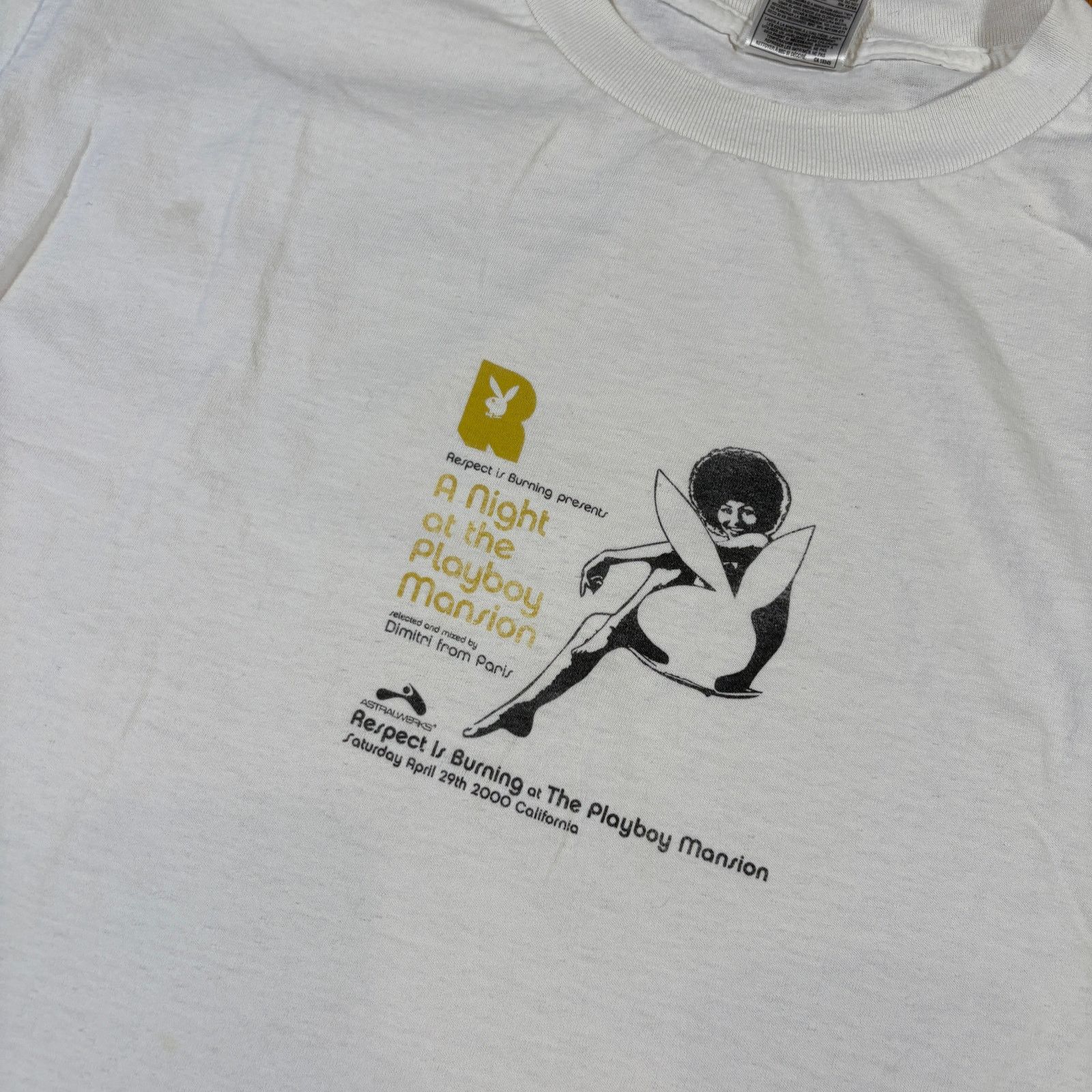 Playboy Vintage Darine Stern Playboy DJ Set 90s Tee Size US L / EU 52-54 / 3 - 2 Thumbnail