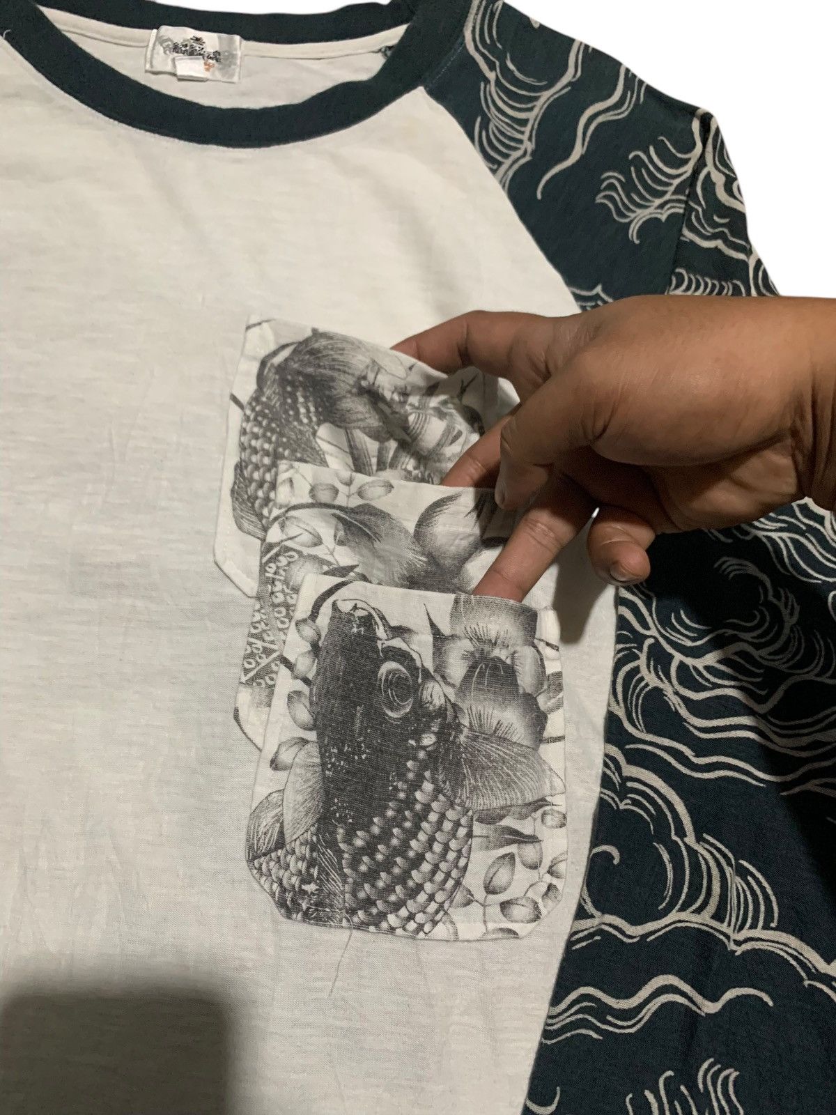 Karakuri Tamashii Rare Karakuri Tamashii multi pocket sukajan koi L/S shirt Size US XXL / EU 58 / 5 - 5 Thumbnail