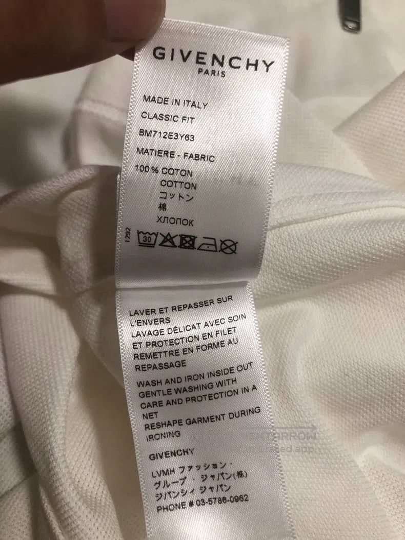 Givenchy Givenchy Short Sleeve Polo (Men's) Size US XS / EU 42 / 0 - 6 Thumbnail