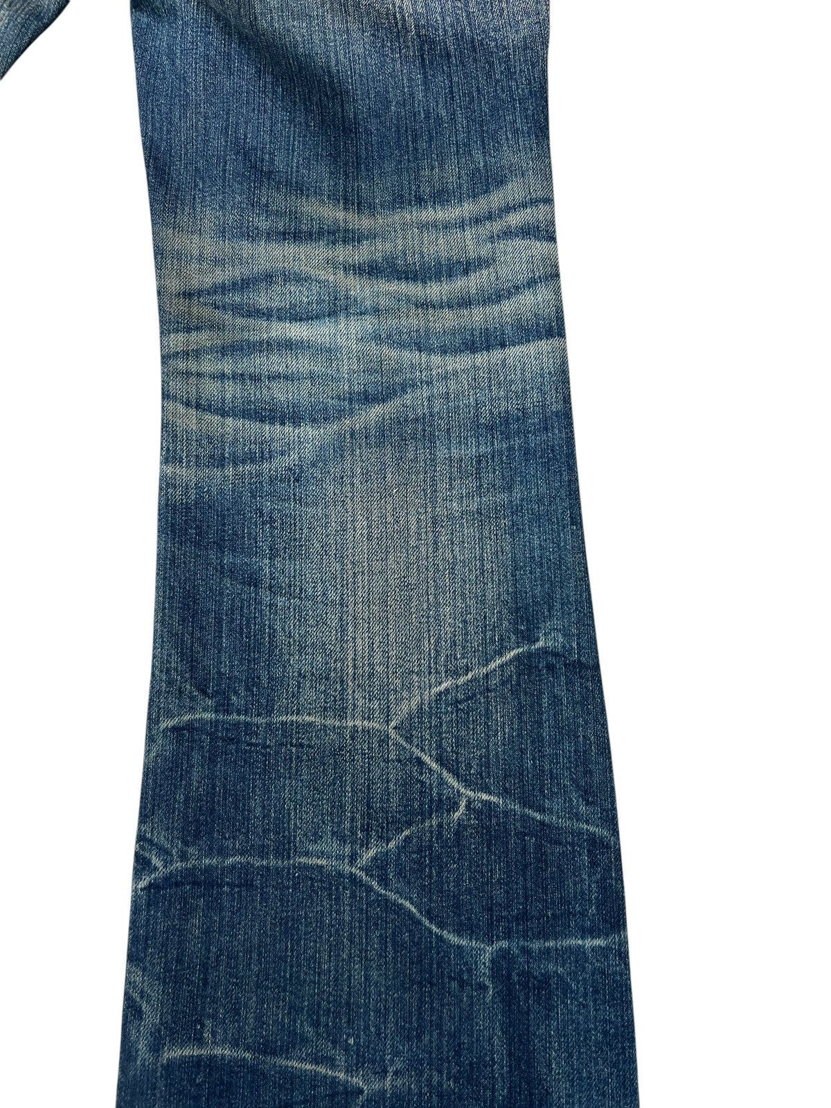 JACKROSE Dirty Mud Trashed Jackrose Rips Denim Claw Mark Flare Jeans Size US 30 / EU 46 - 18 Thumbnail