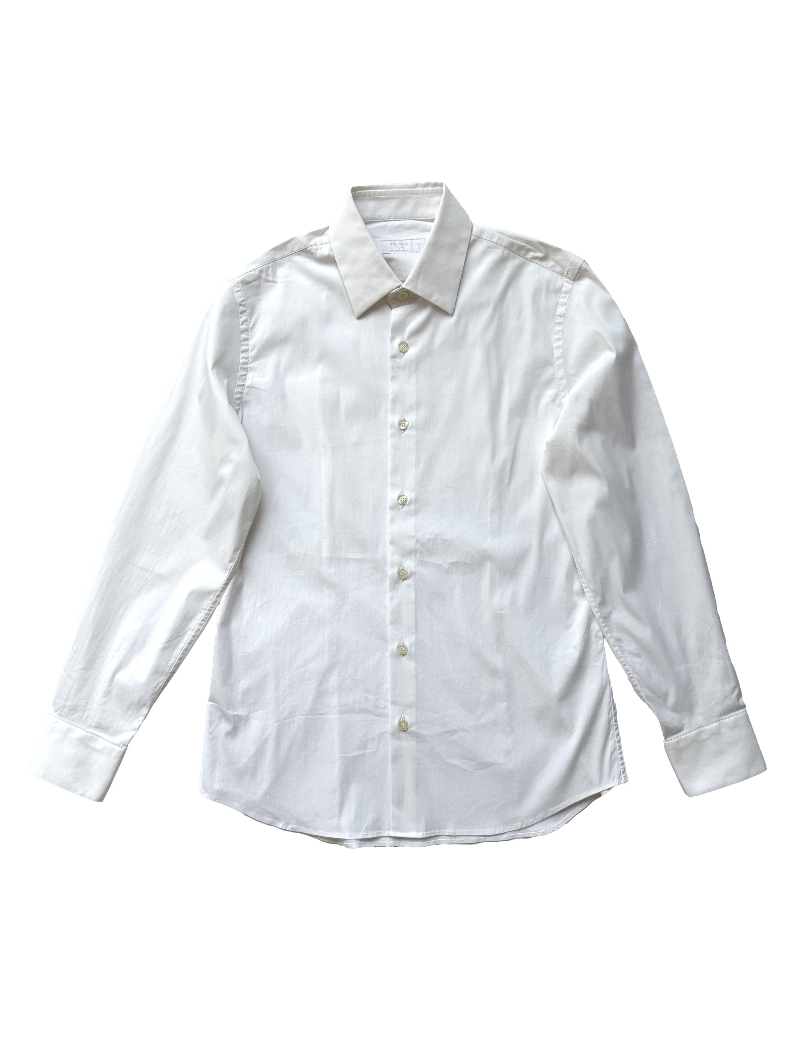 Prada ⚡️QUICK SALE⚡️2018 Prada White Shirt Size US S / EU 44-46 / 1 - 1 Thumbnail