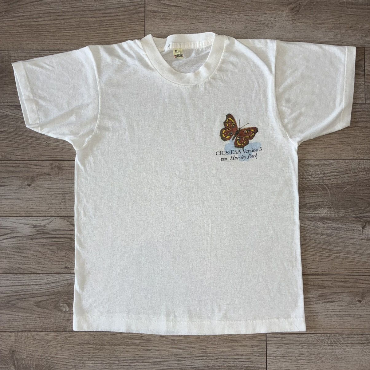 Other 80s IBM Tech butterfly tee shirt Size US M / EU 48-50 / 2 - 1 Thumbnail
