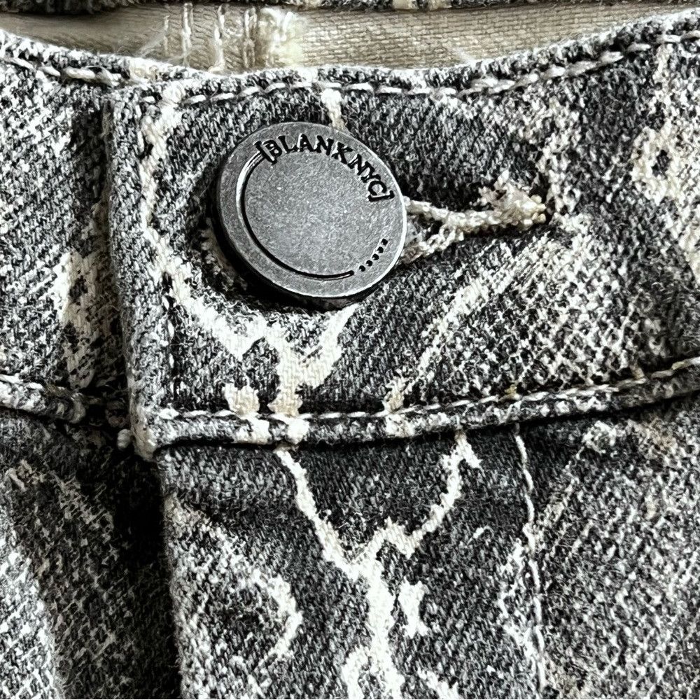 BLANKNYC Blank NYC The Reade Crop Skinny Jeans Snakeskin Women’s Siz Size 28" / US 6 / IT 42 - 6 Thumbnail