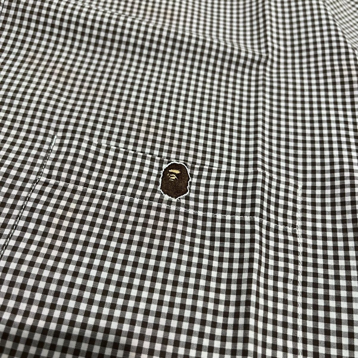 Bape 90a A Bating Ape Pocket Plaid Shirt Size US XL / EU 56 / 4 - 3 Thumbnail