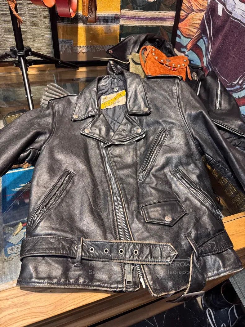 Schott Schott Leather coat Size US L / EU 52-54 / 3 - 1 Thumbnail