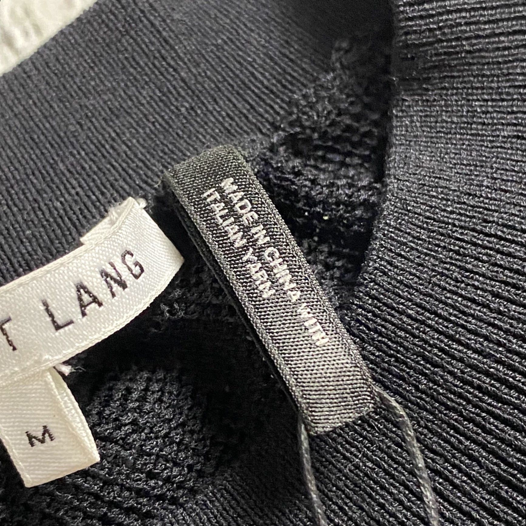 Helmut Lang VINTAGE Helmut Lang Tank Top Women Medium Black Silk Blend Shell Theme Sleeveless Casual Size ONE SIZE - 6 Thumbnail