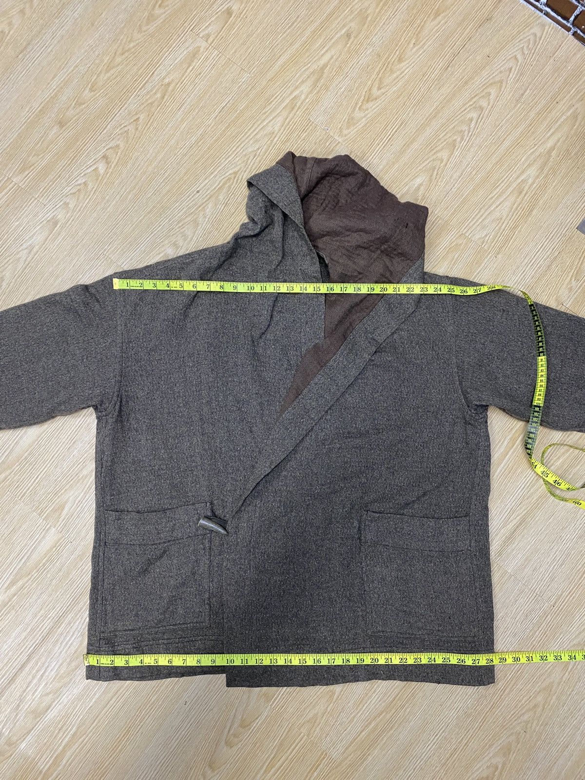 Issey Miyake × Vintage ISSEY MIYAKE KAKASHI CARDIGAN JACKET Size US M / EU 48-50 / 2 - 10 Thumbnail