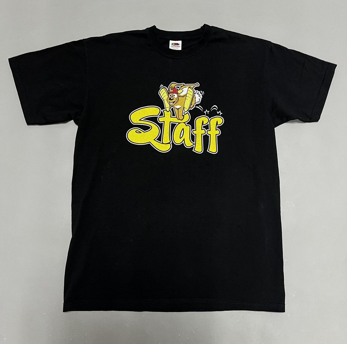 Fruit Of The Loom Vintage “Staff” T-shirt tee fun fruit of the loom Size US M / EU 48-50 / 2 - 2 Thumbnail
