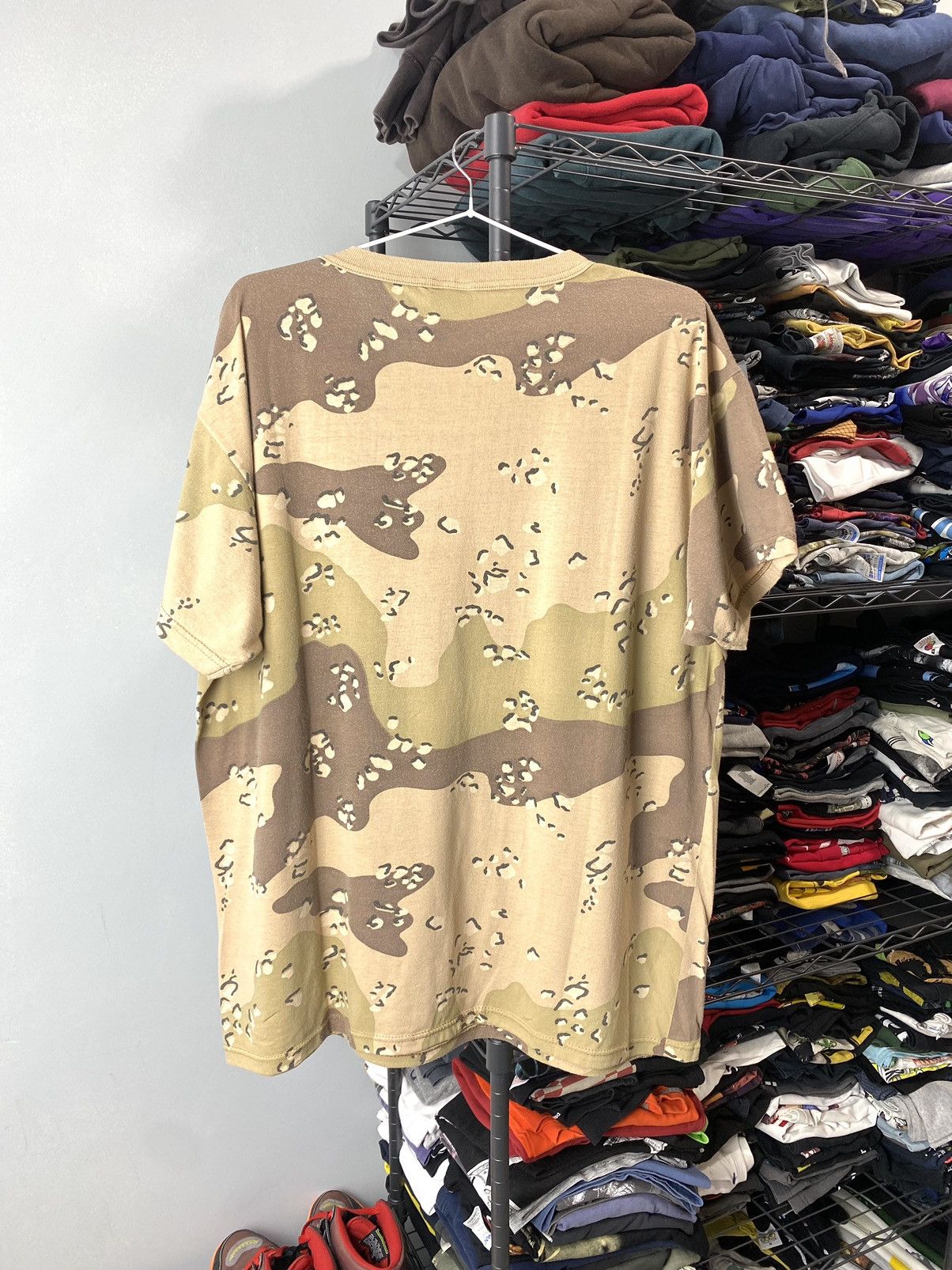 Japanese Brand Y2K Vintage Desert USA Camo Tee Shirt Archive Hype Size US XL / EU 56 / 4 - 9 Thumbnail