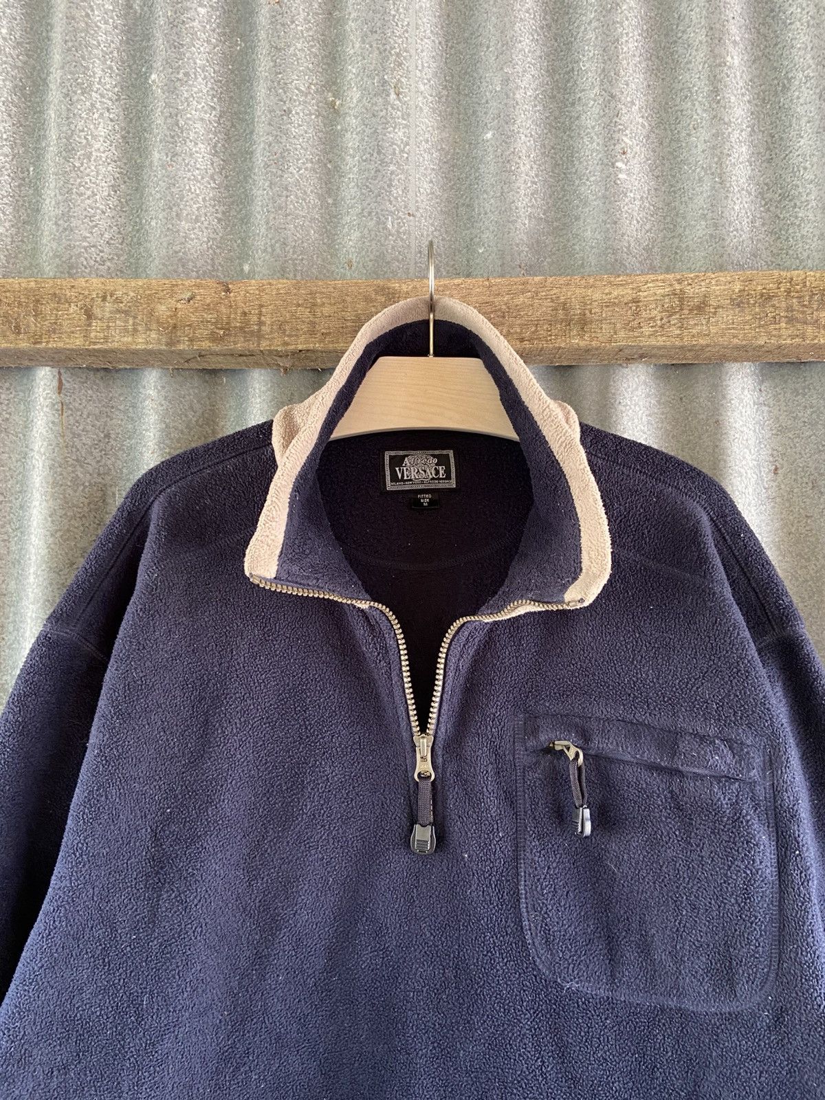 Other × Vintage ALFREDO VERSACE FLEECE JACKET Size US M / EU 48-50 / 2 - 4 Thumbnail
