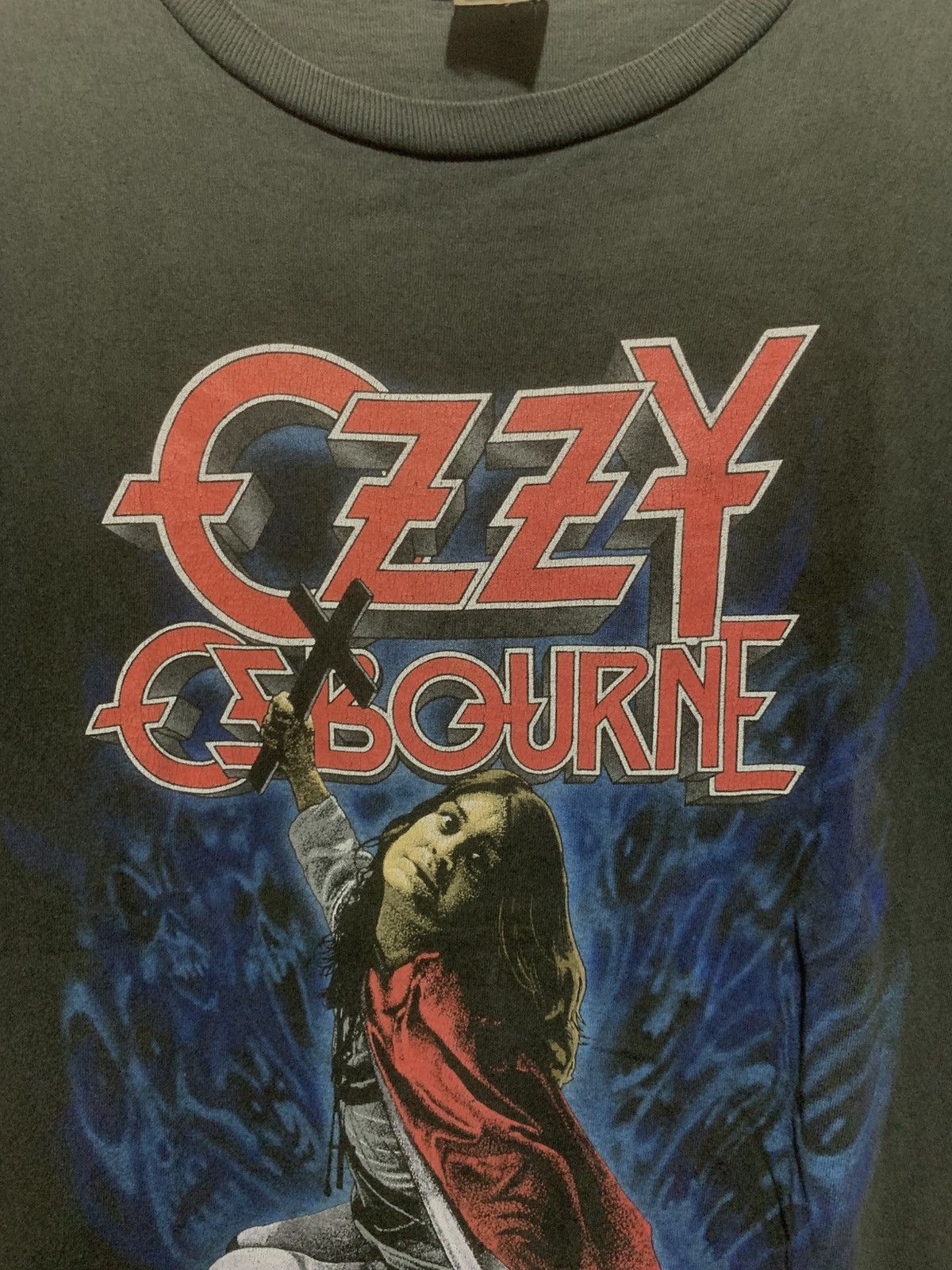 Black Sabbath × Supreme Vintage Rare Ozzy Osborne Blizzard Of Ozz 1991 T Shirt Size US L / EU 52-54 / 3 - 9 Thumbnail