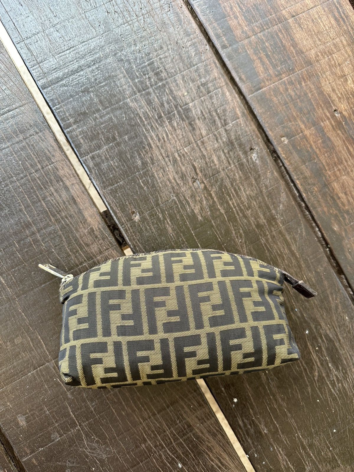 Fendi Fendi FF Zucca Monogram Pouch Bag Size ONE SIZE - 1 Thumbnail