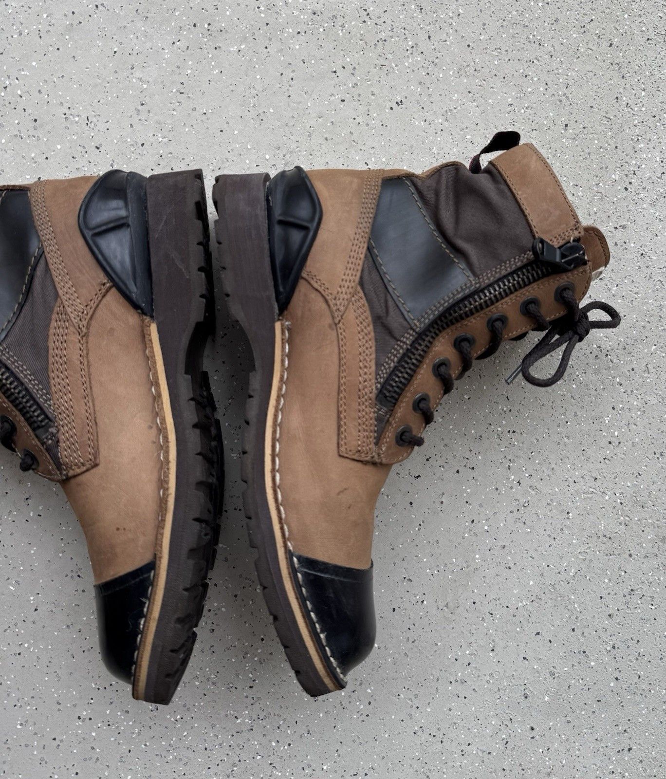 Smith's American Smith's American Combat Boots Mens Rare Rubber Avant Garde Size US 7.5 / EU 40-41 - 4 Thumbnail