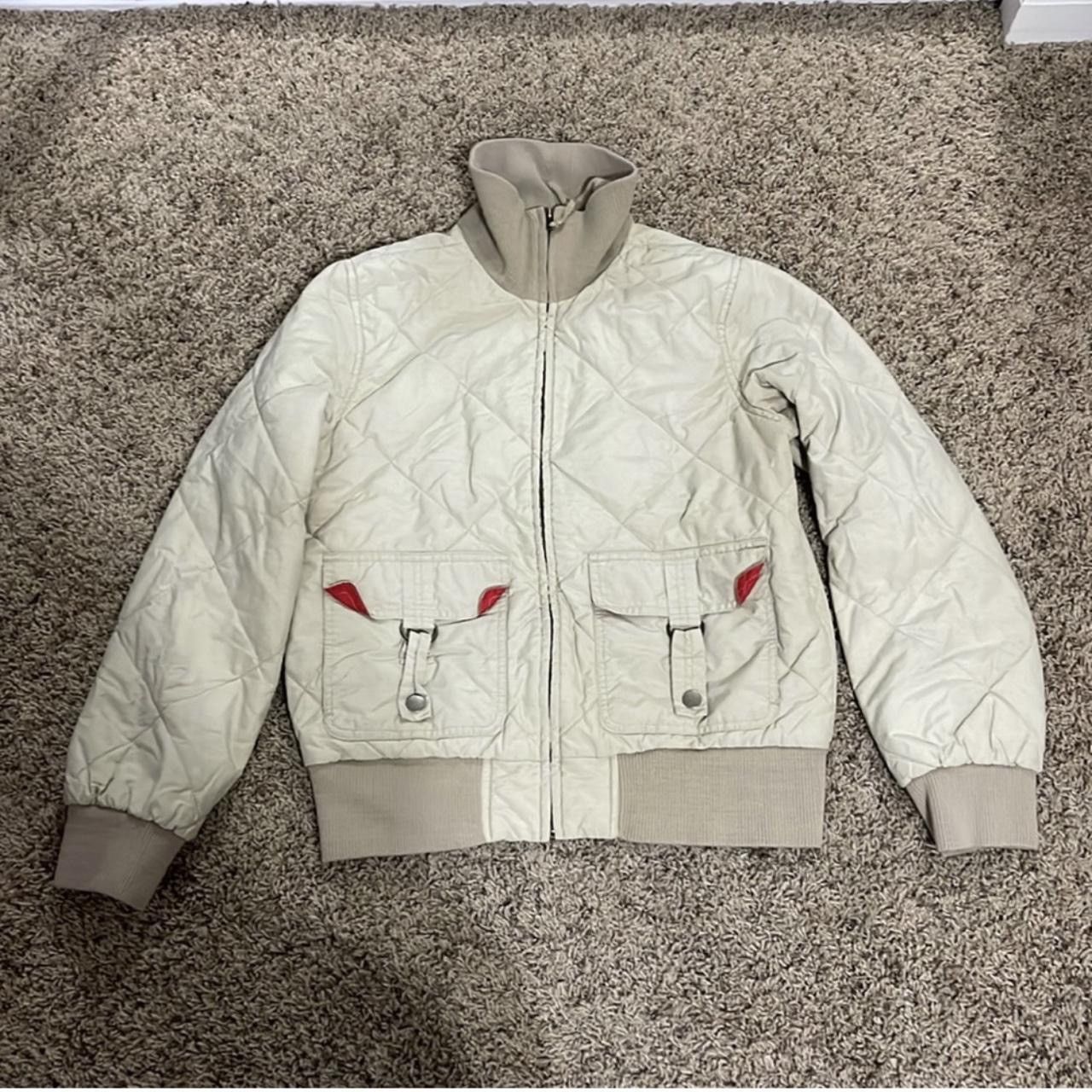 Old Navy × Vintage Old Navy Y2K Quilted Jacket Size L / US 10 / IT 46 - 1 Thumbnail