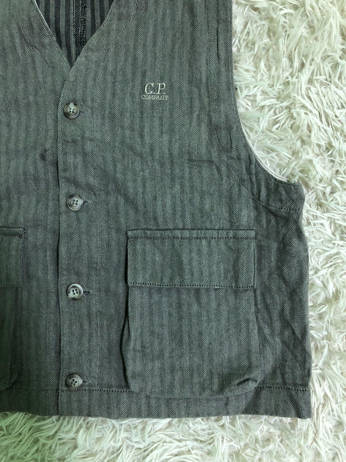 C.P. Company × Indigo × Massimo Osti Vintage C.P. Company Vest Jacket Size US S / EU 44-46 / 1 - 3 Thumbnail