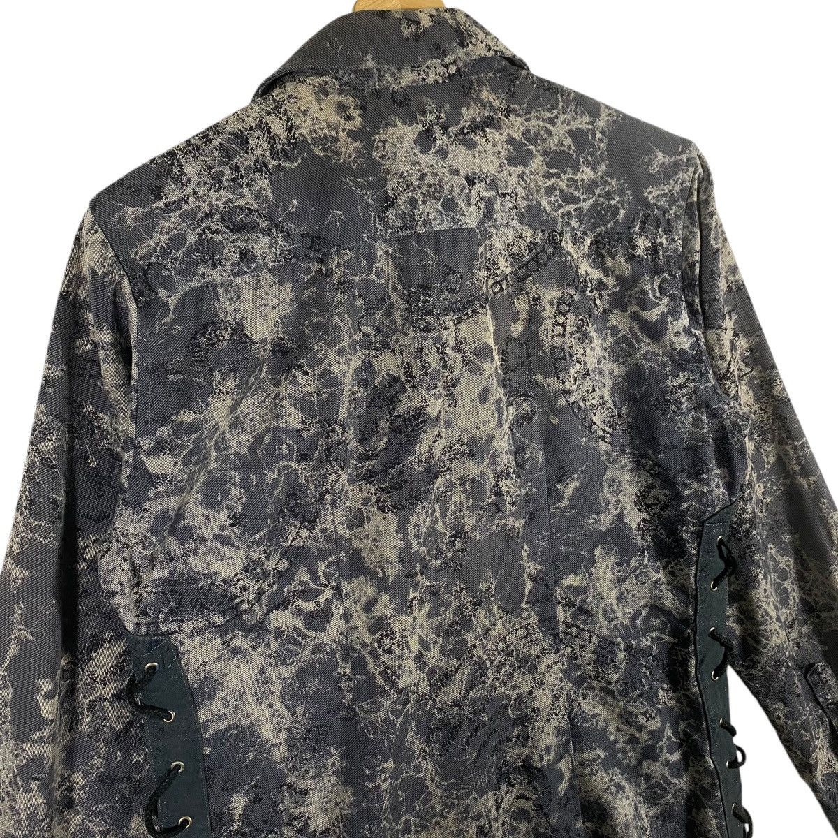 Le Grande Bleu (L.G.B.) × Tornado Mart Vintage Tornado Mart Tie Dye Shirt M Size Grey/Black Colour Size US M / EU 48-50 / 2 - 12 Thumbnail