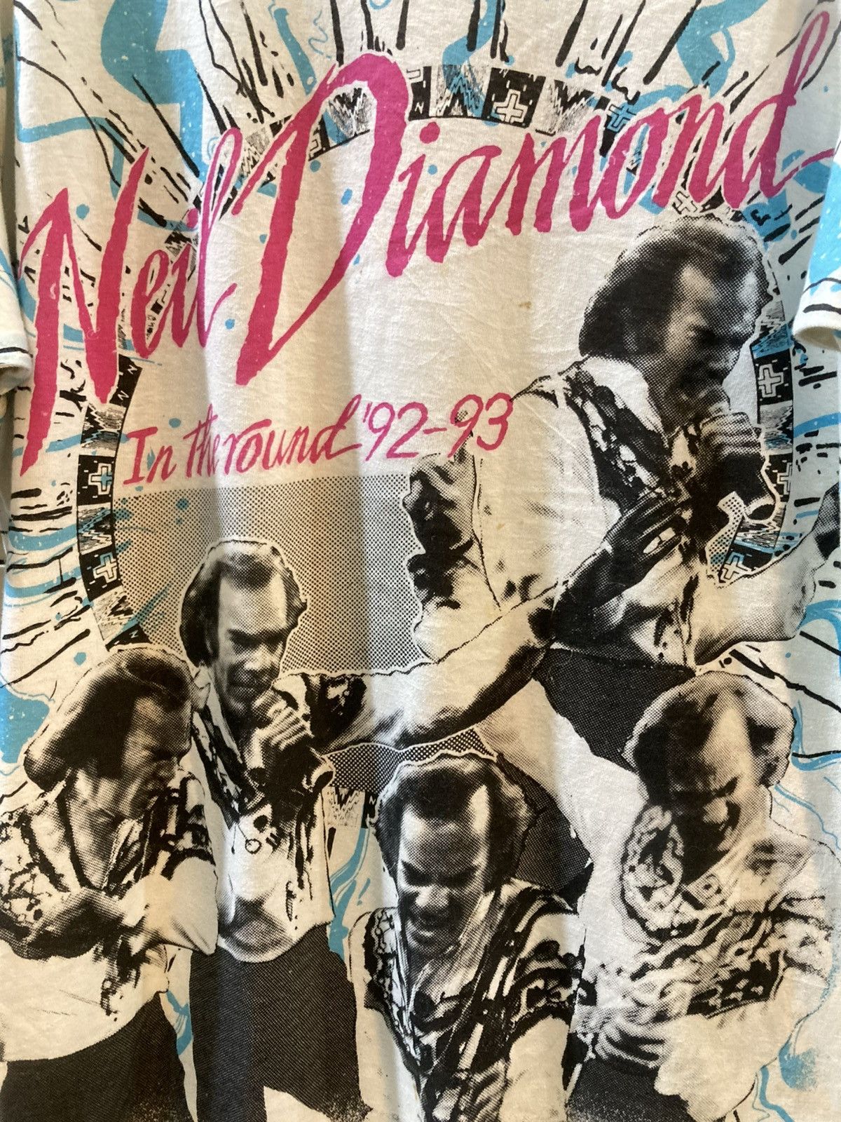 Band Tees Neil Diamond 1993’s Size US XL / EU 56 / 4 - 2 Thumbnail
