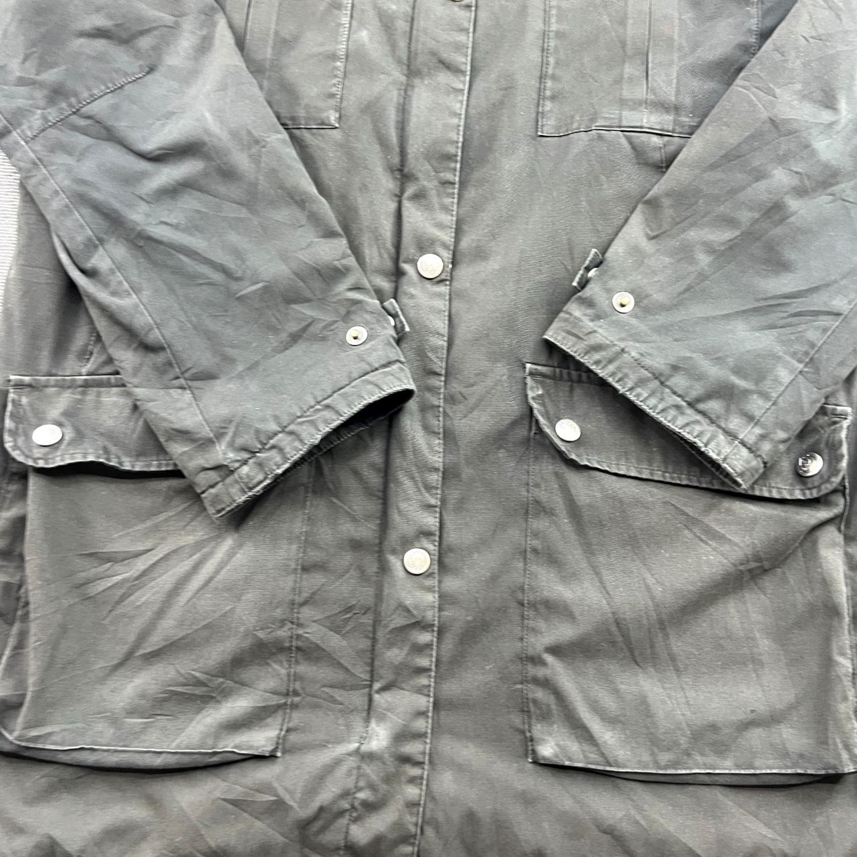 Vintage Fjällräven Greenland Parka Jacket G-1000 Womens XL Green Hooded Size XL / US 12-14 / IT 48-50 - 7 Thumbnail