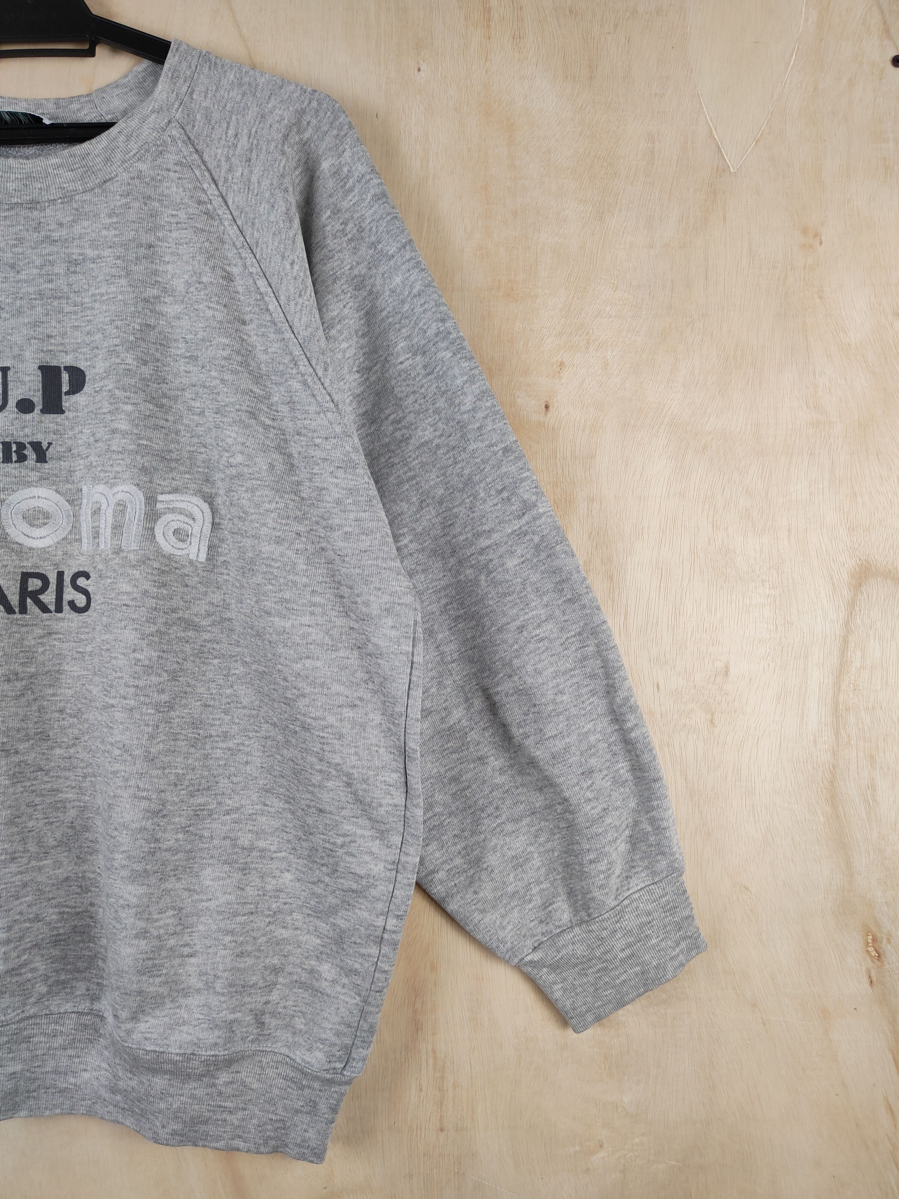 Renoma U.P Renoma Gray vintage Sweatshirts #S2470 Size US M / EU 48-50 / 2 - 6 Thumbnail